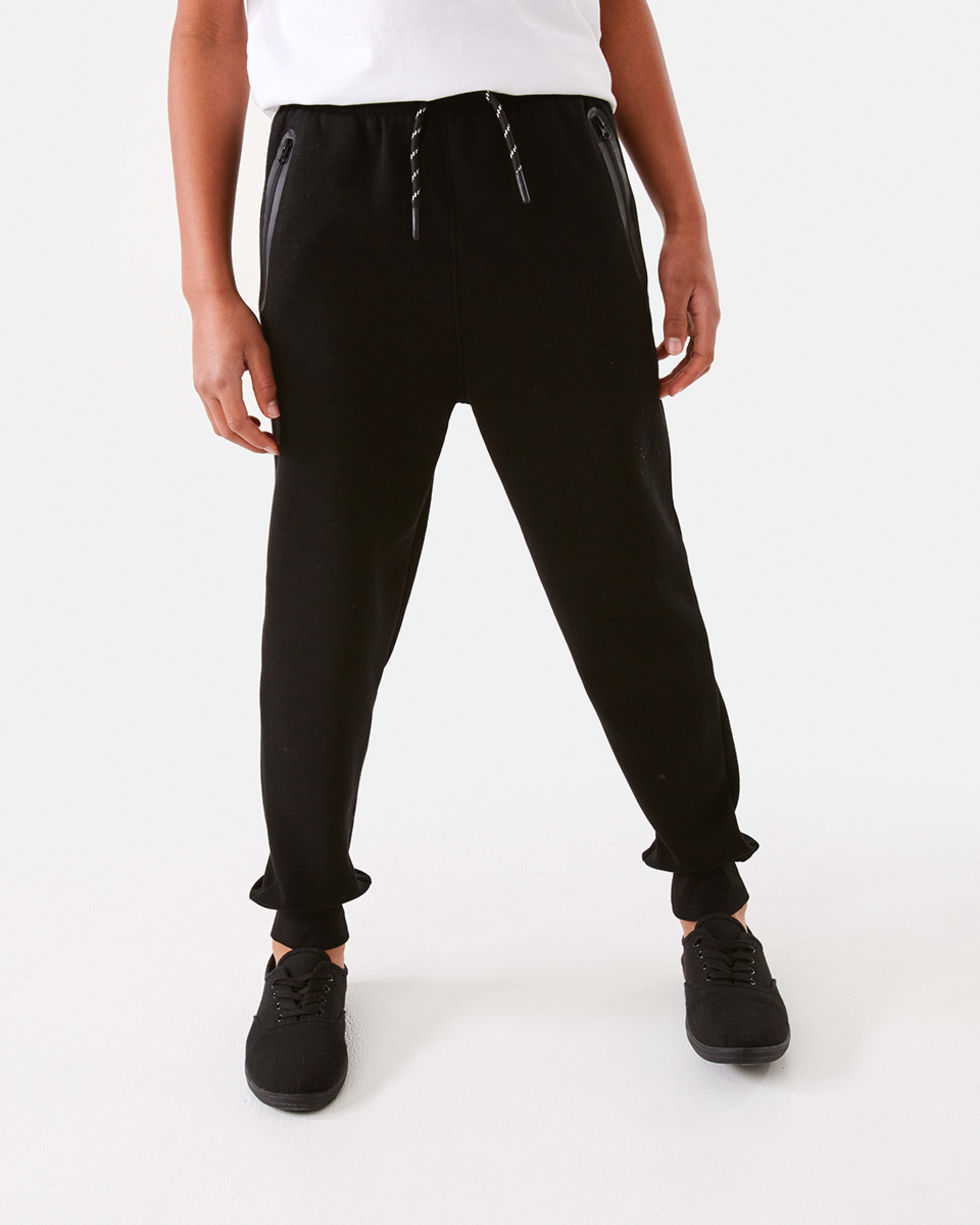1 Active Kids Trackpants Black