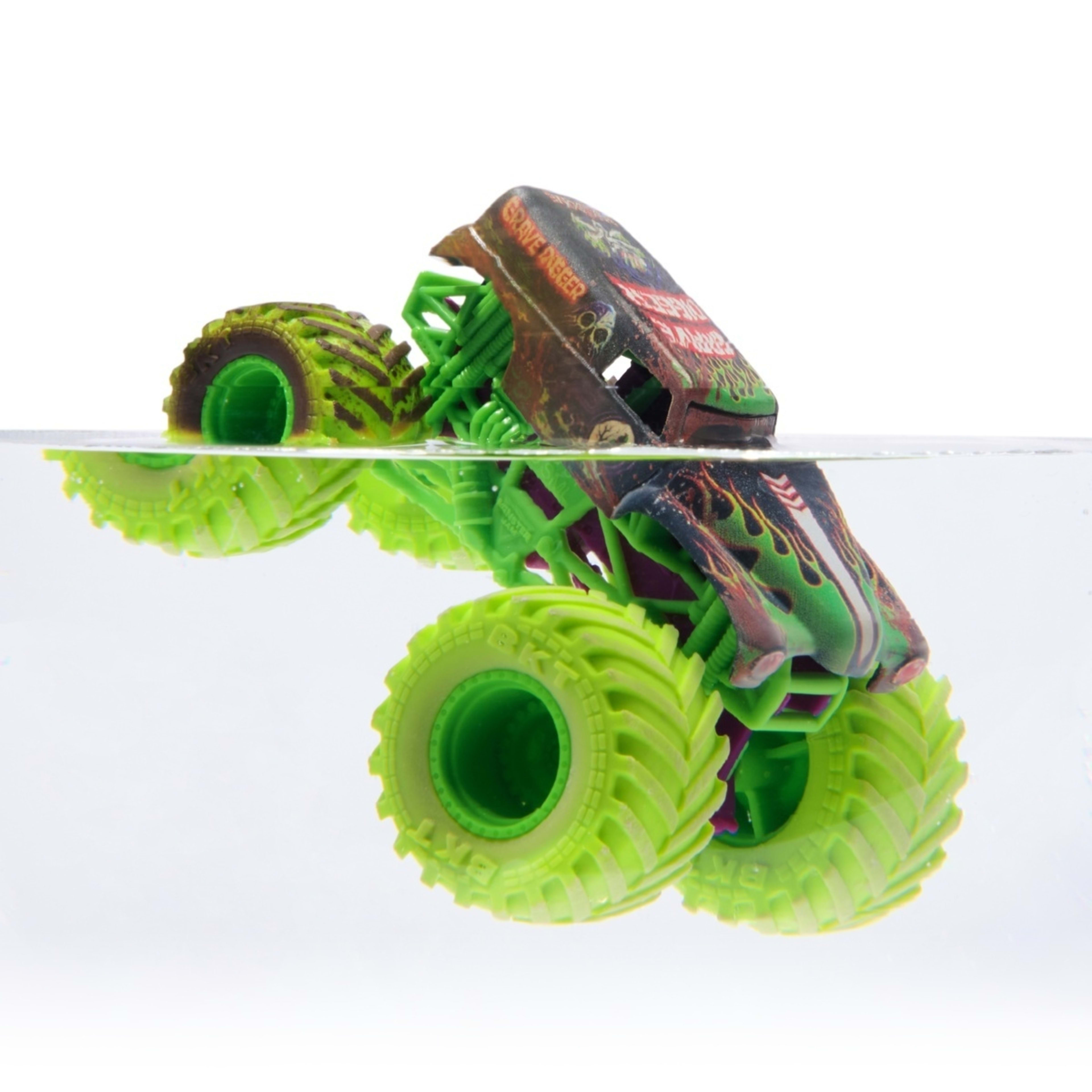 4 Monster Jam Mud Blasters Color Change Truck - Assorted, 4 of 6