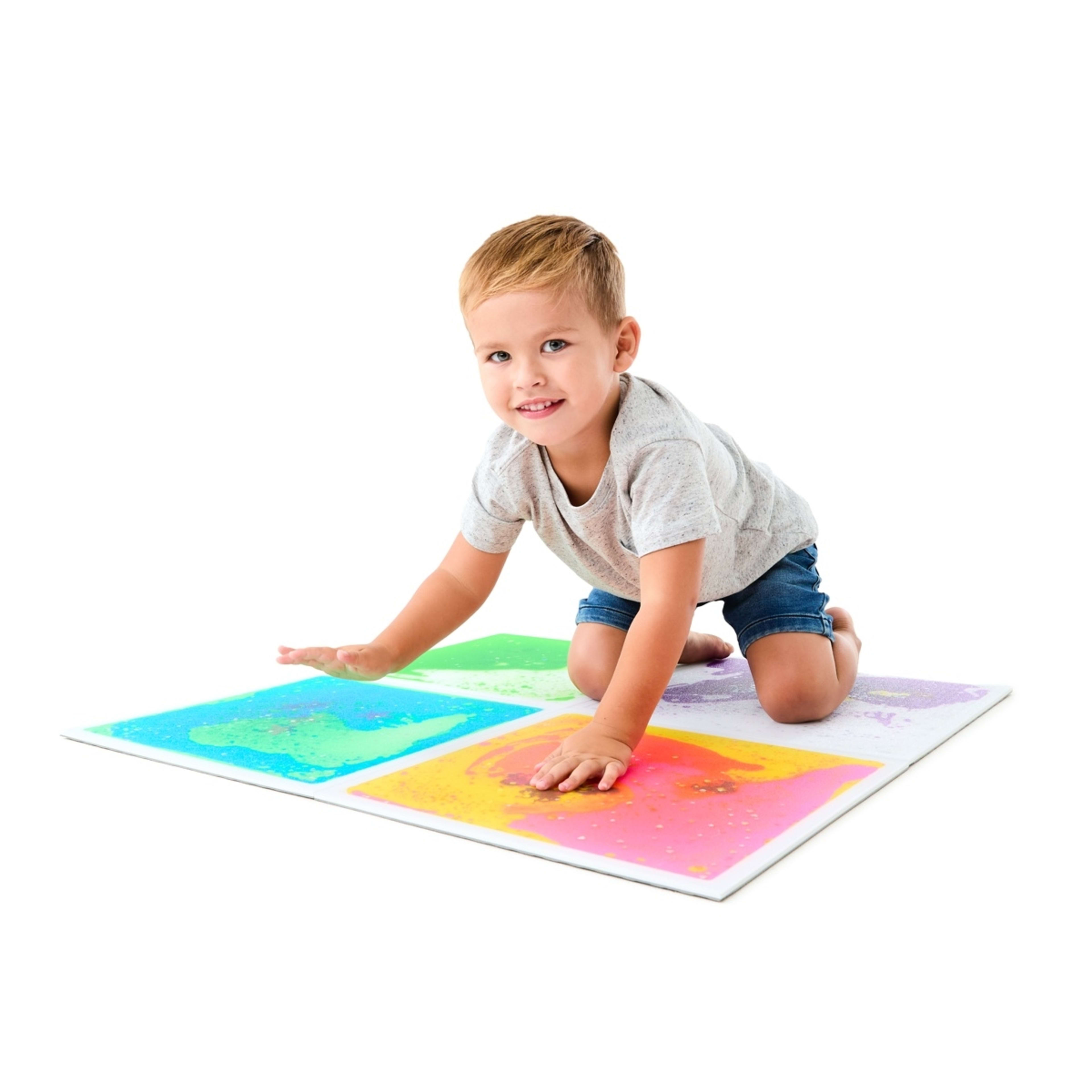 6 Sensory Tile - Blue, 6 of 6