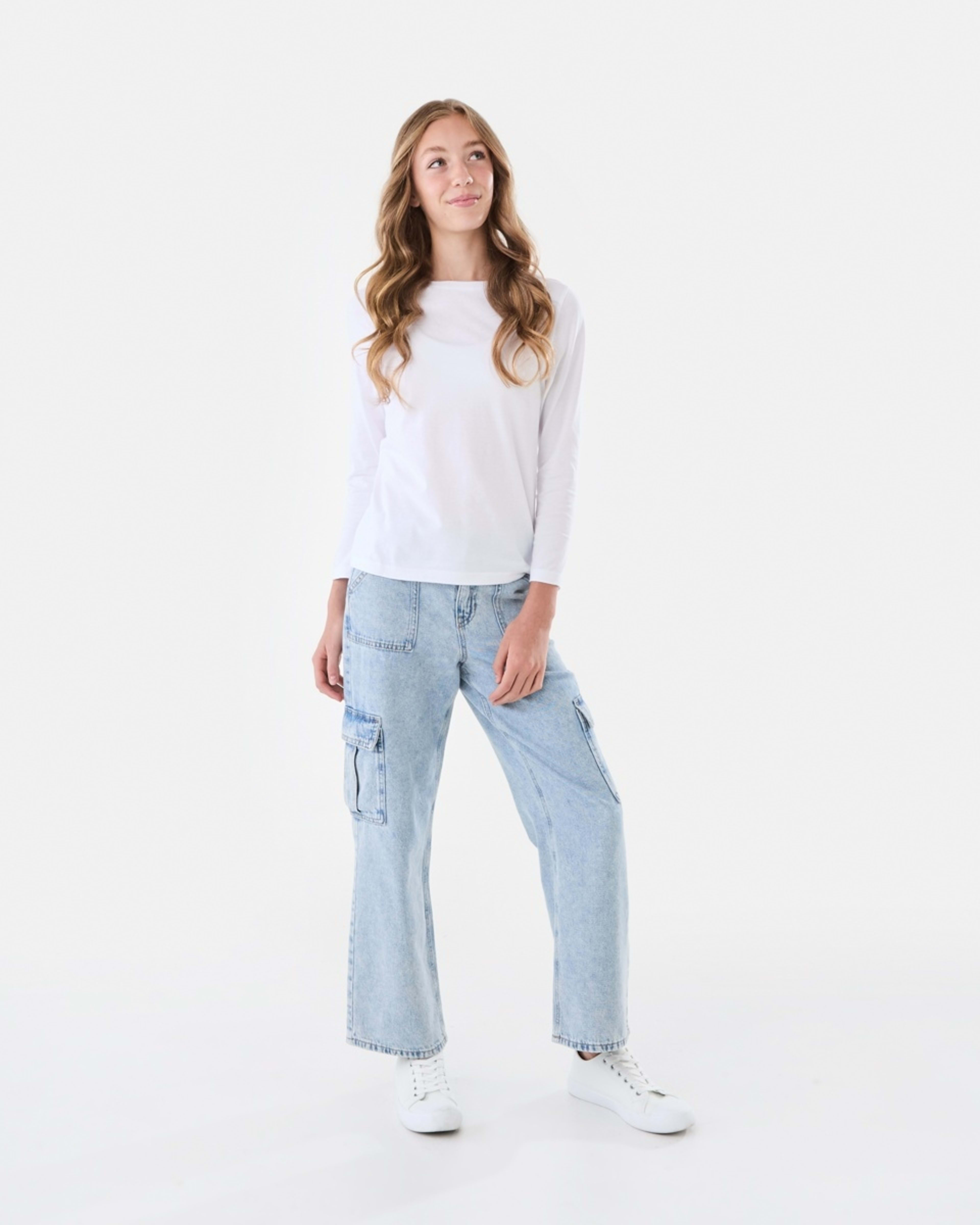 6 Cargo Jeans Light Wash, 6 of 9