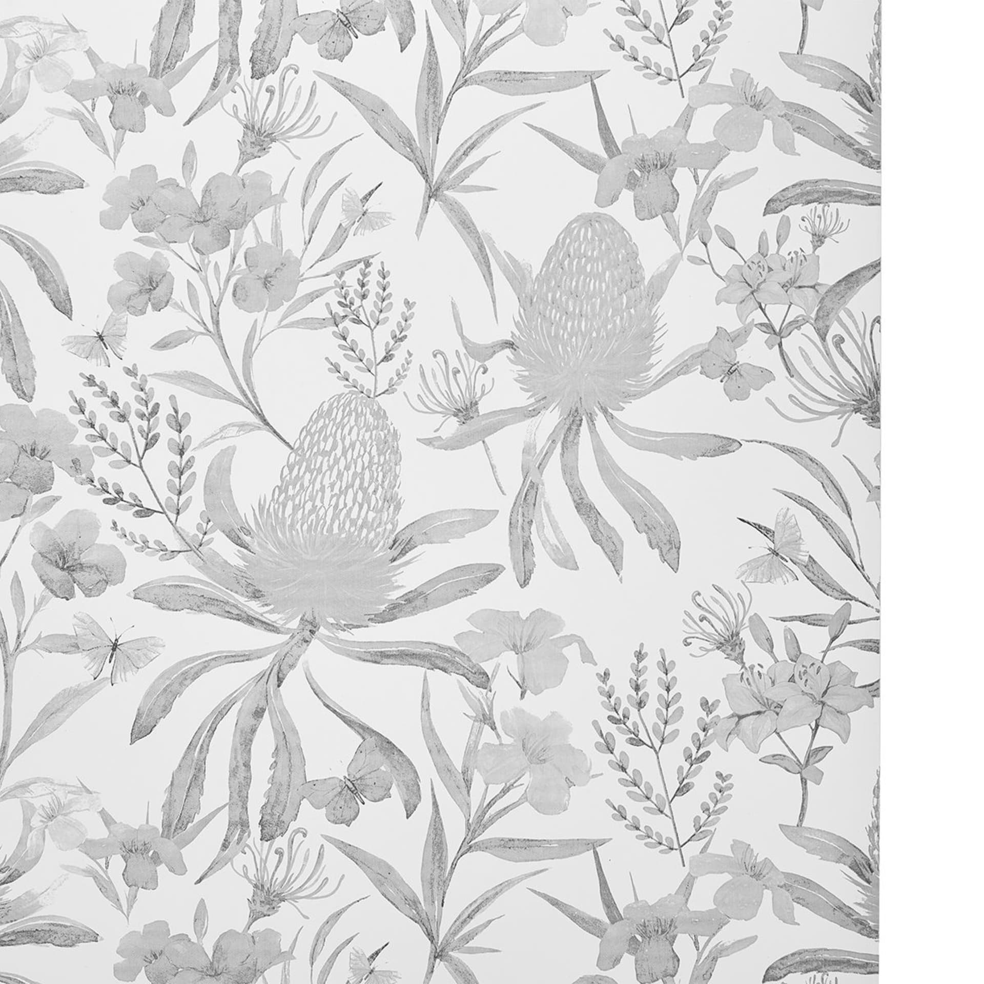 Self Adhesive Removable Wallpaper - Shadow Floral - Kmart