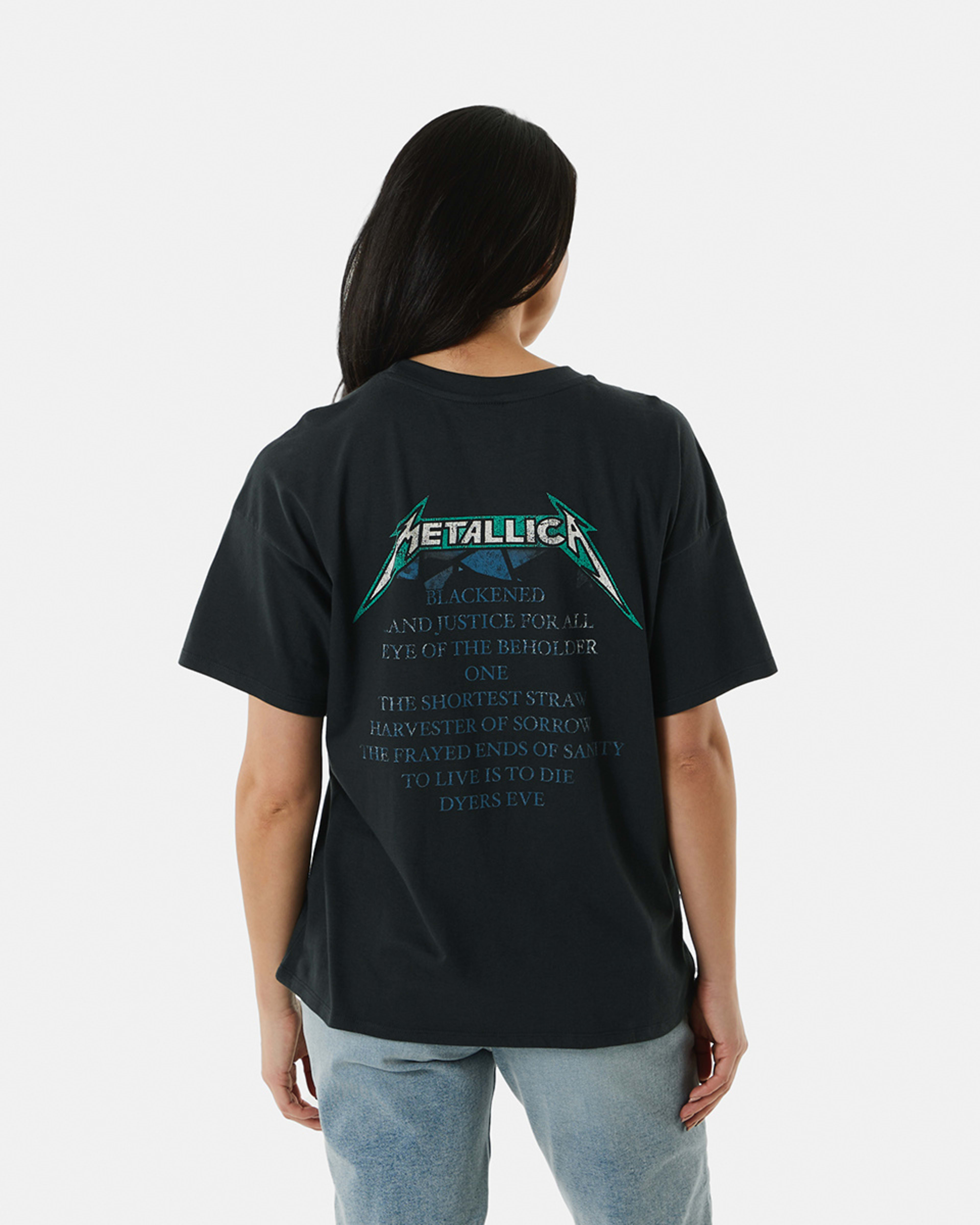 Metallica License Short Sleeve T-shirt - Kmart