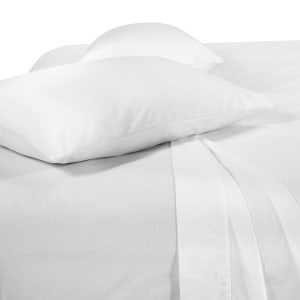 225 Thread Count Sheet Set - Queen Bed, White