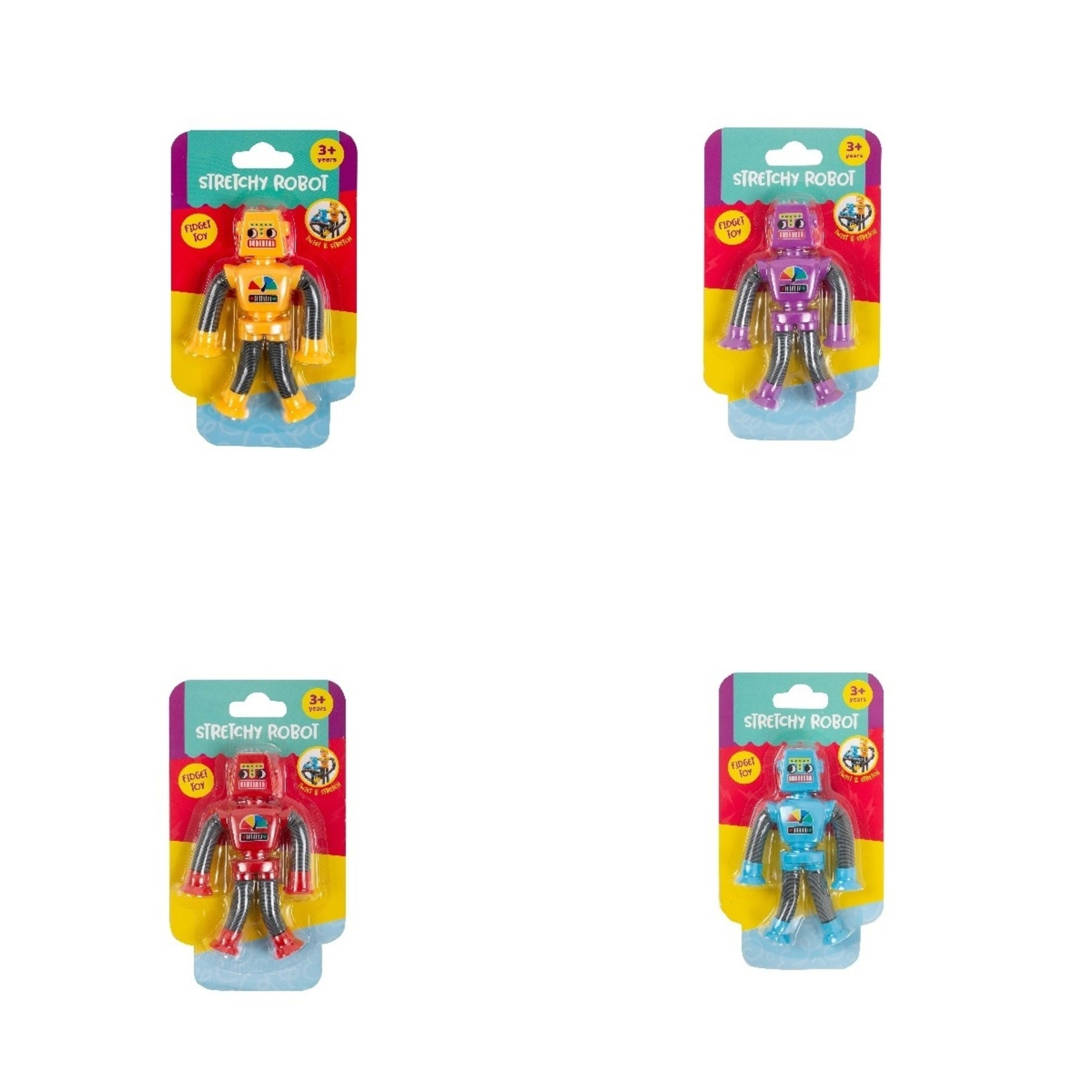 2 Stretchy Robot Fidget Toy - Assorted, 2 of 3