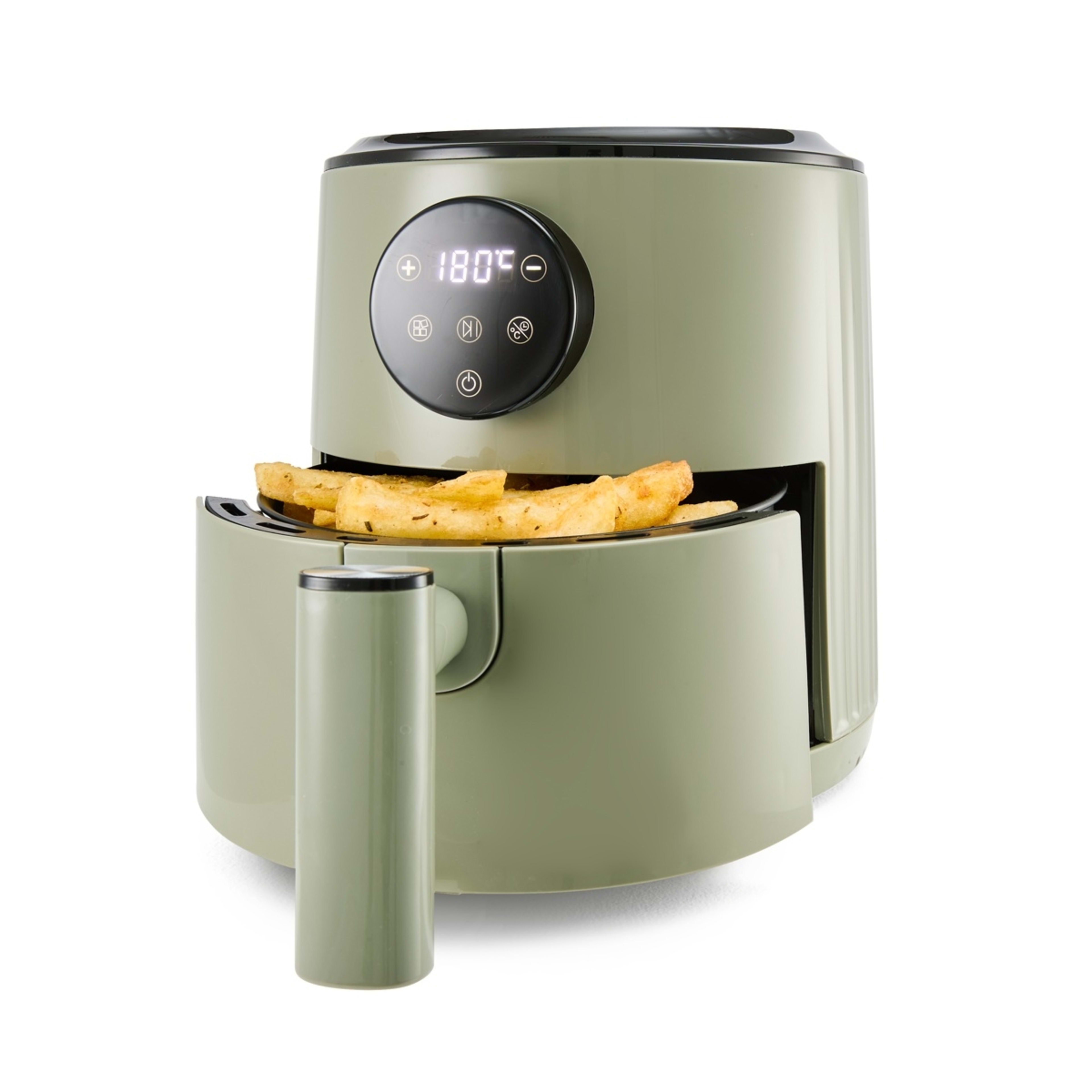 1 1.2L Mini Air Fryer - Dark Green, 1 of 8