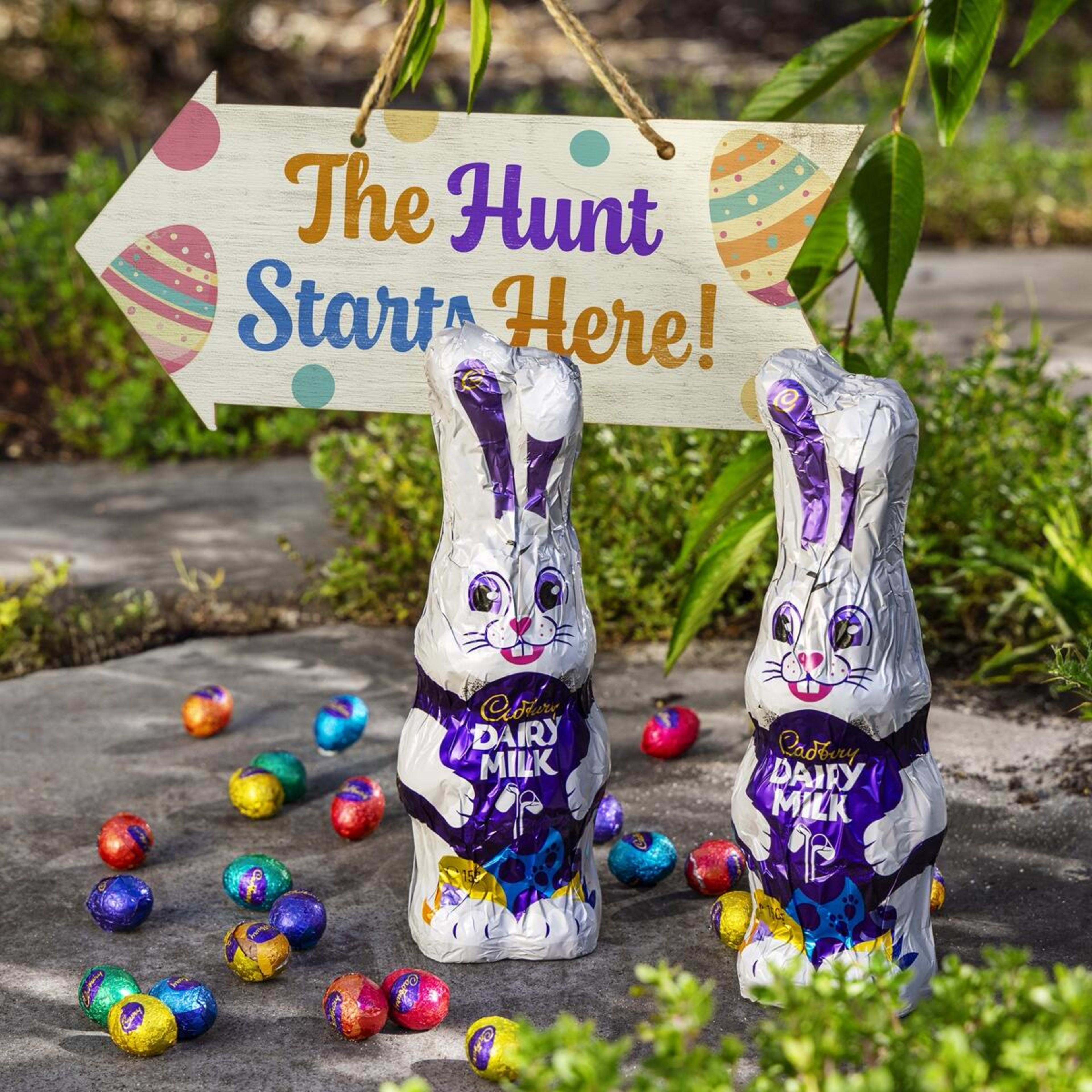 3 Cadbury Dairy Milk Chocolate Easter Bunny 150g - Assorted, 3 of 4