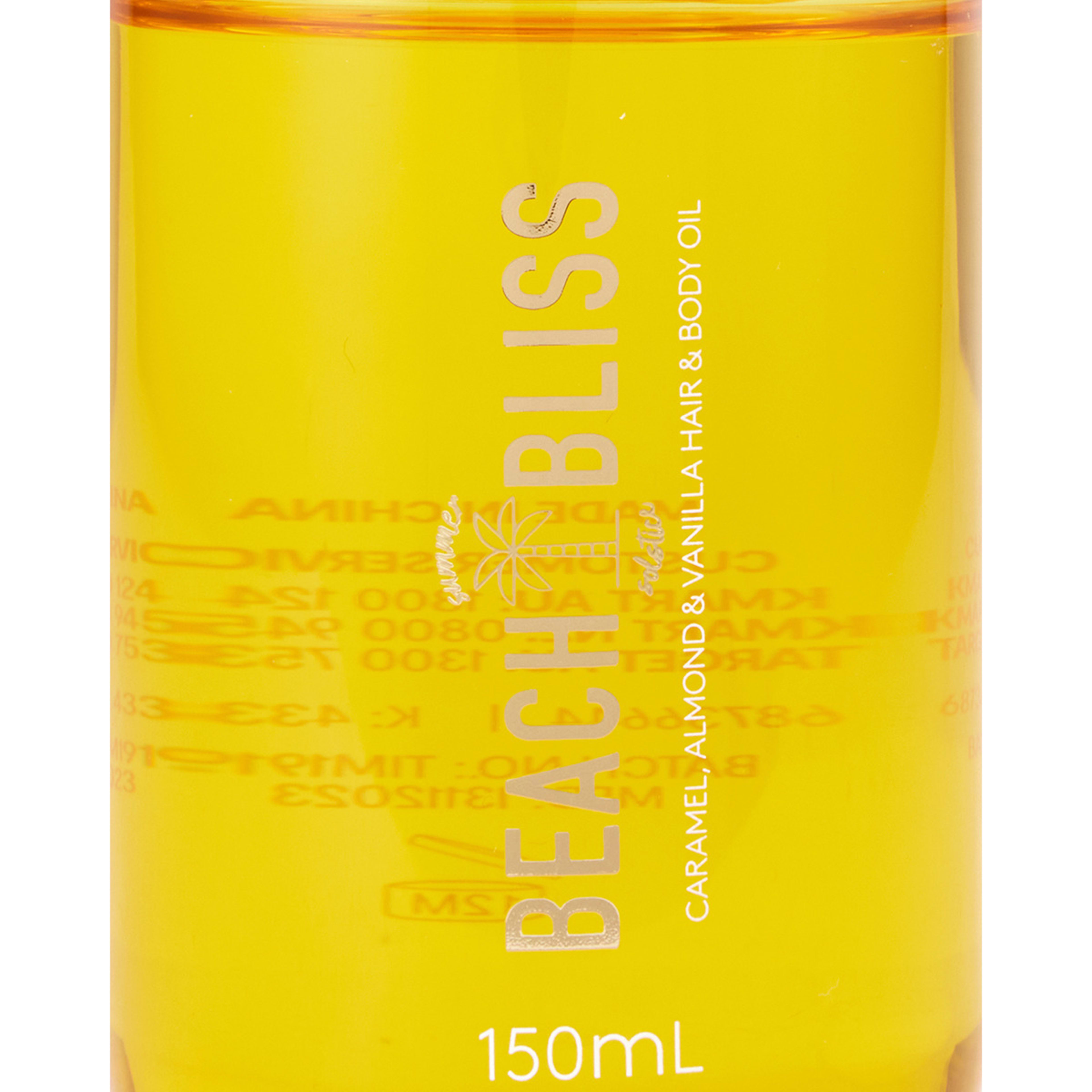 5 OXX Fragrance Beach Bliss Summer Solstice Hair and Body Oil 150ml - Caramel, Almond and Vanilla, 5 of 8