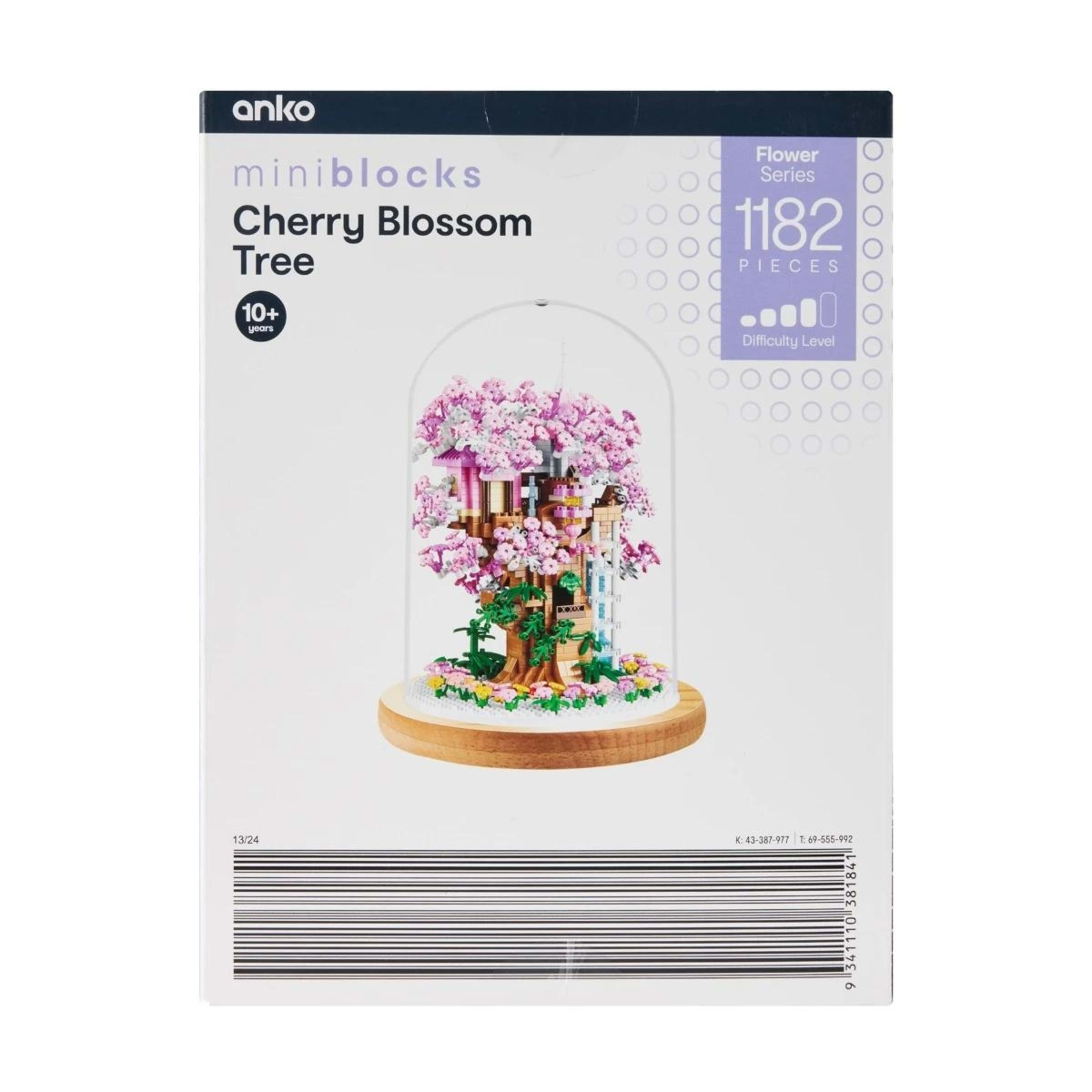3 1182 Piece Mini Blocks Flower Series: Cherry Blossom Tree, 3 of 5