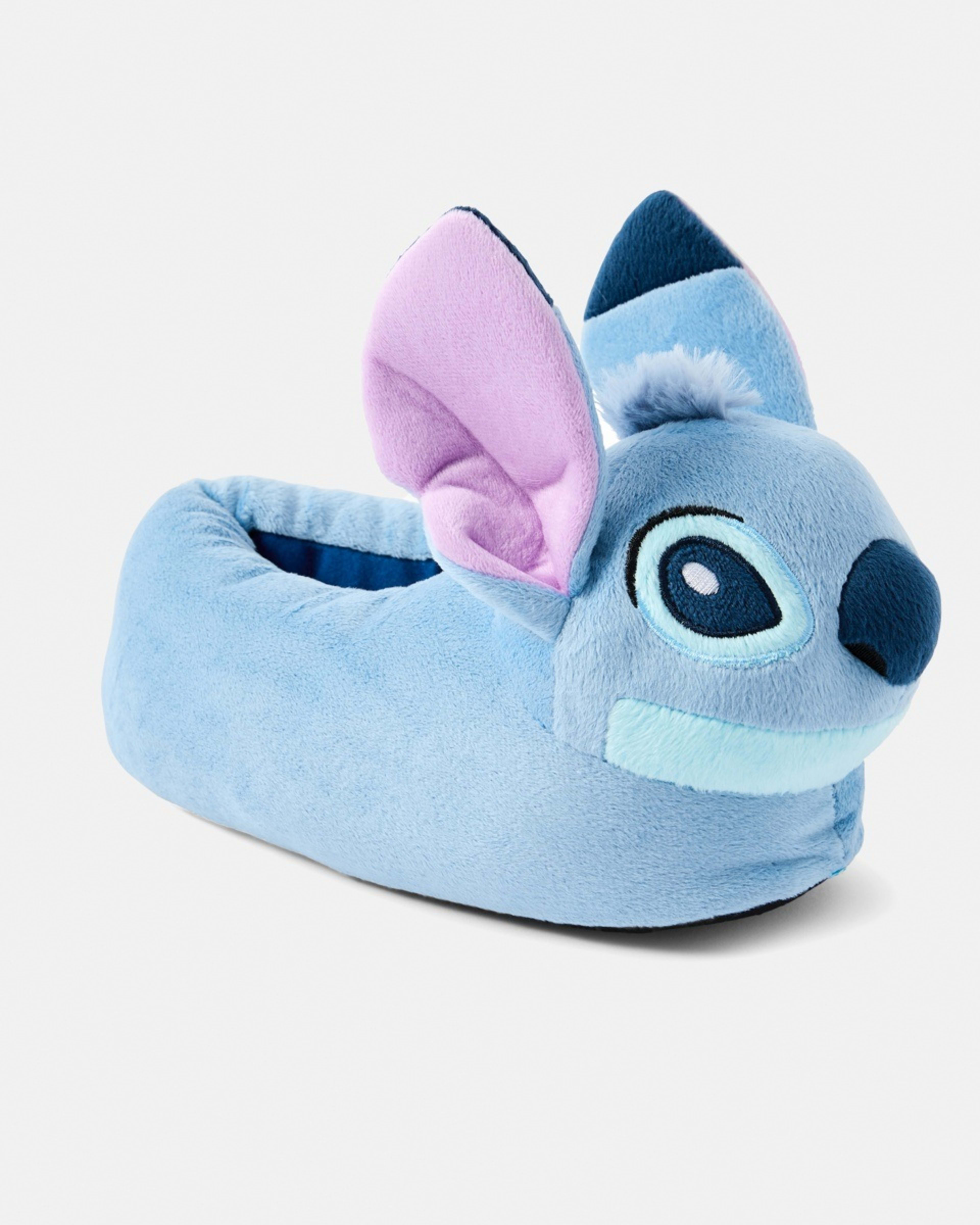 1 Senior Disney Lilo & Stitch License Slippers Blue Lilo, 1 of 3