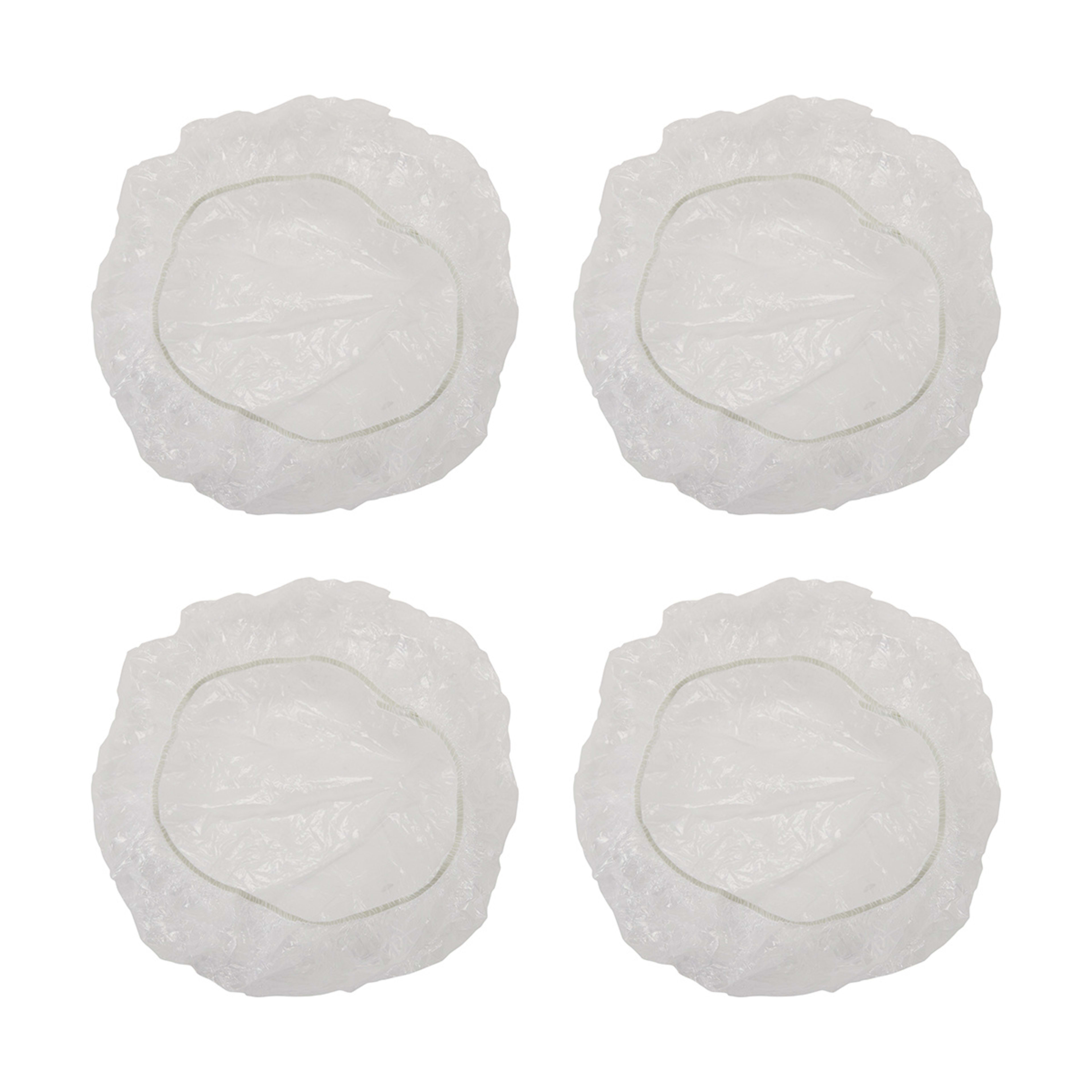 4 Pack Clear Shower Cap Kmart