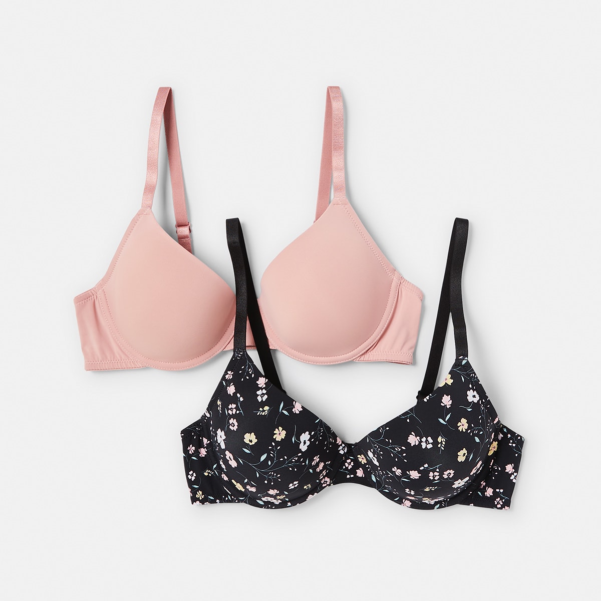 2 Pack Tshirt Bra Kmart