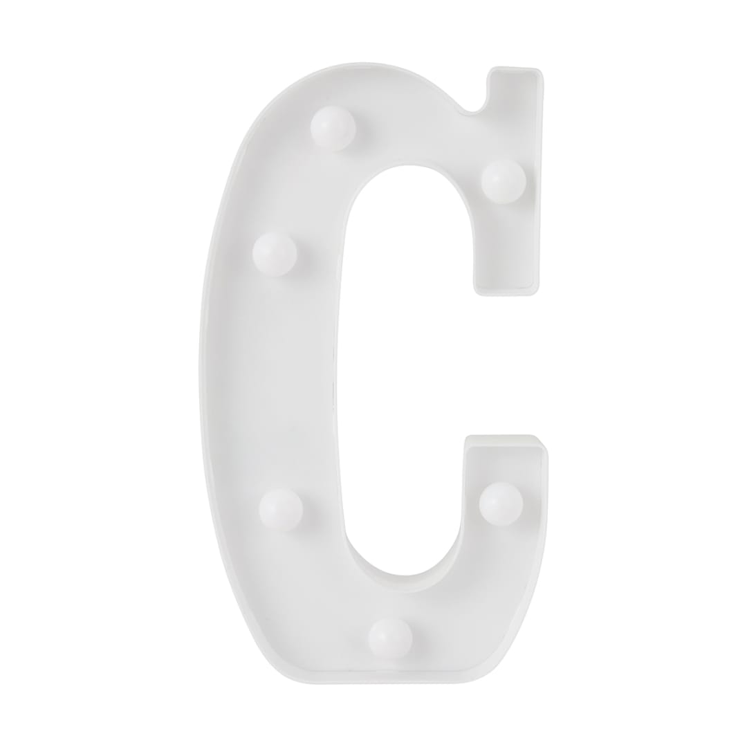 Light Up Letter C Kmart