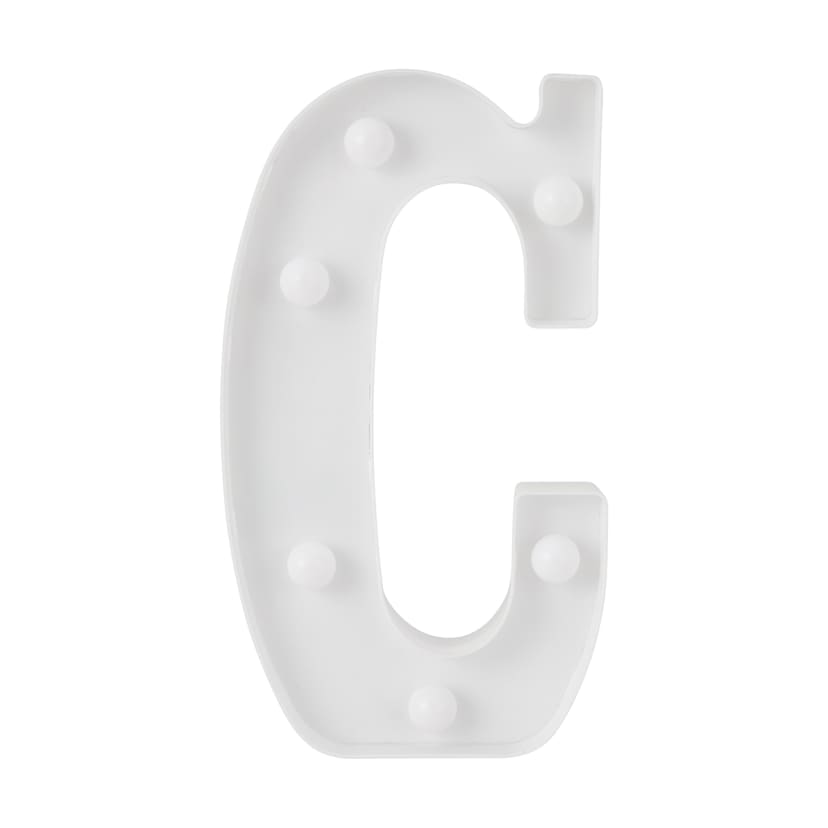 Light Up Letter C Kmart