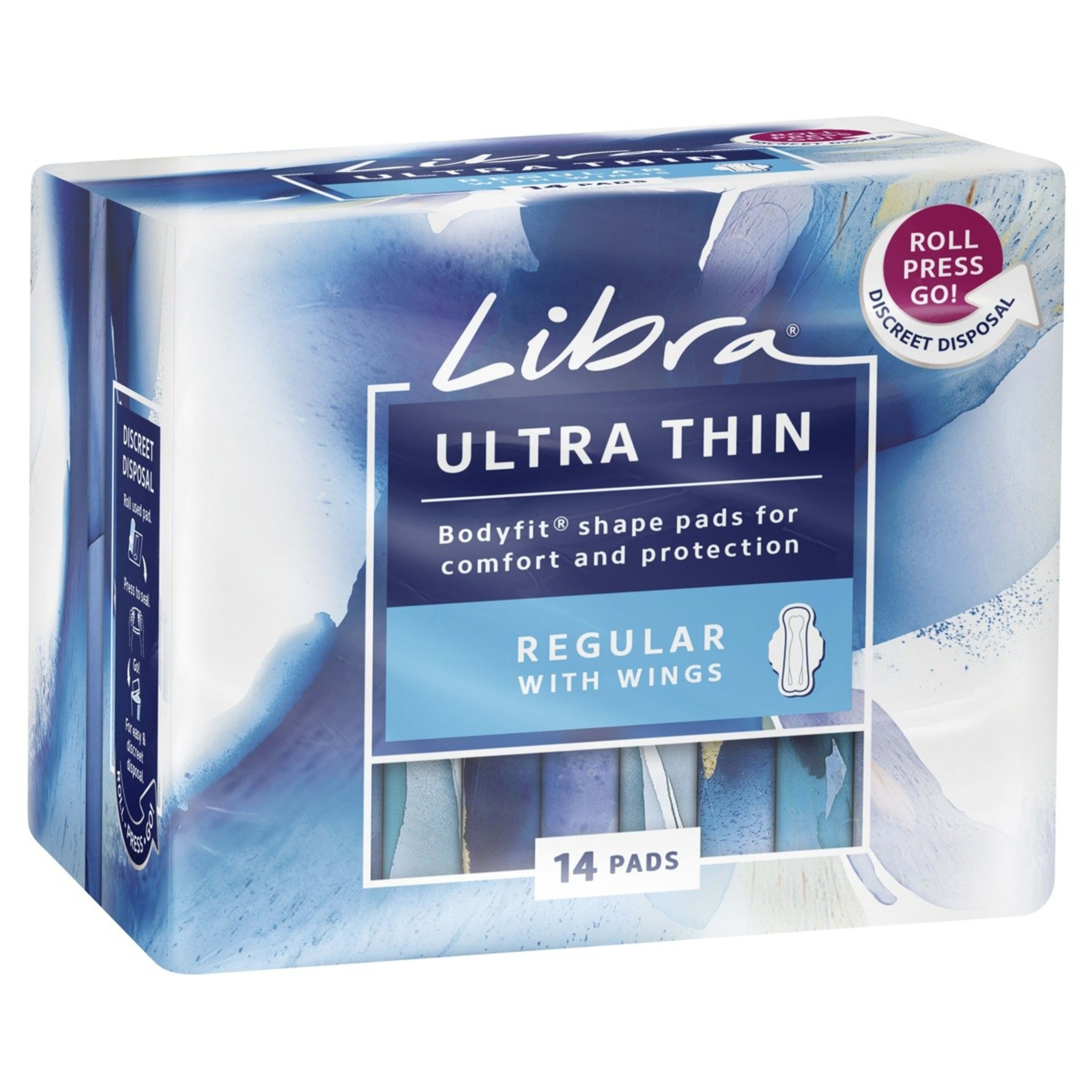 1 Libra 14 Pack Ultra Thin Regular Pads