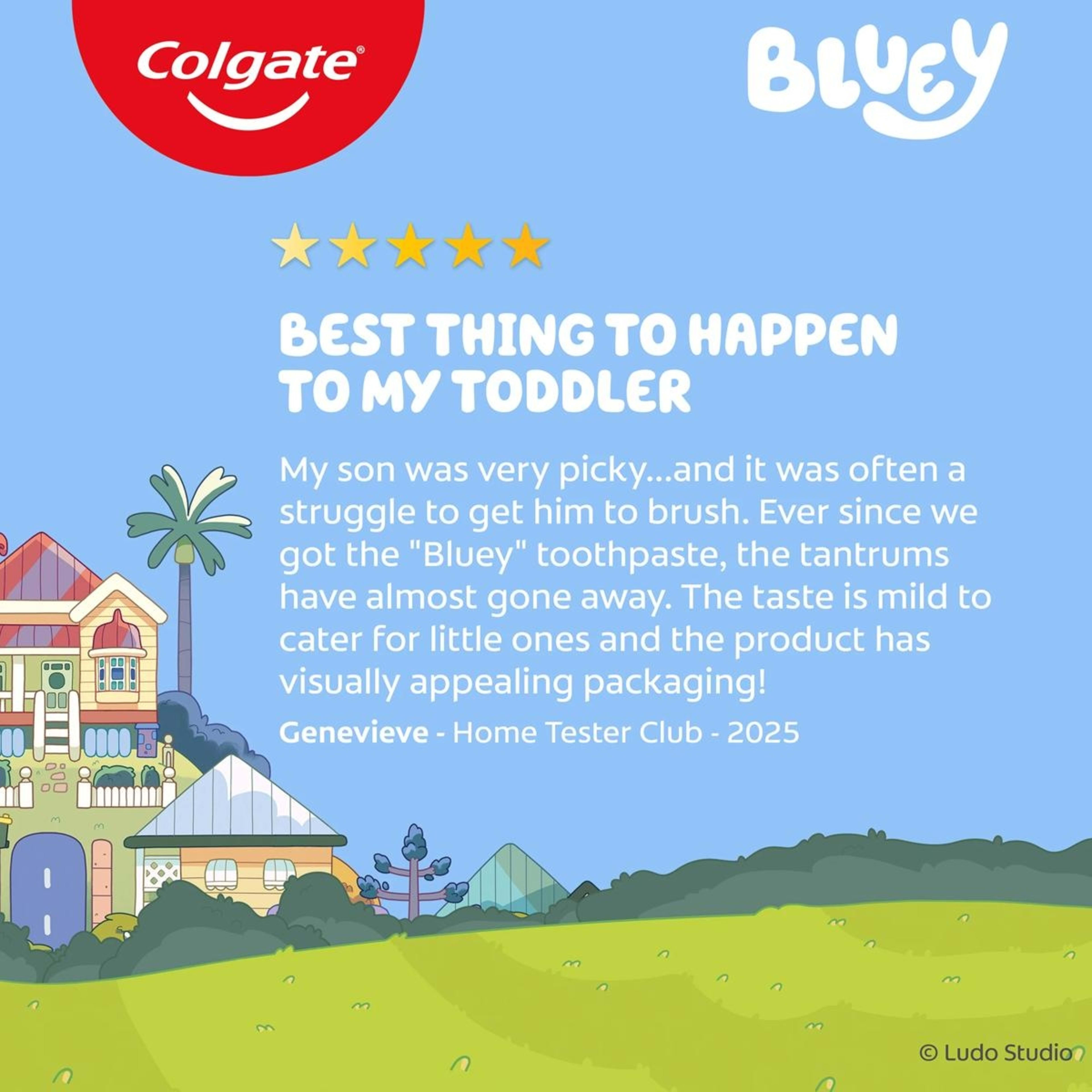 9 Colgate Junior Bluey Mild Mint Gel Toothpaste, 9 of 10