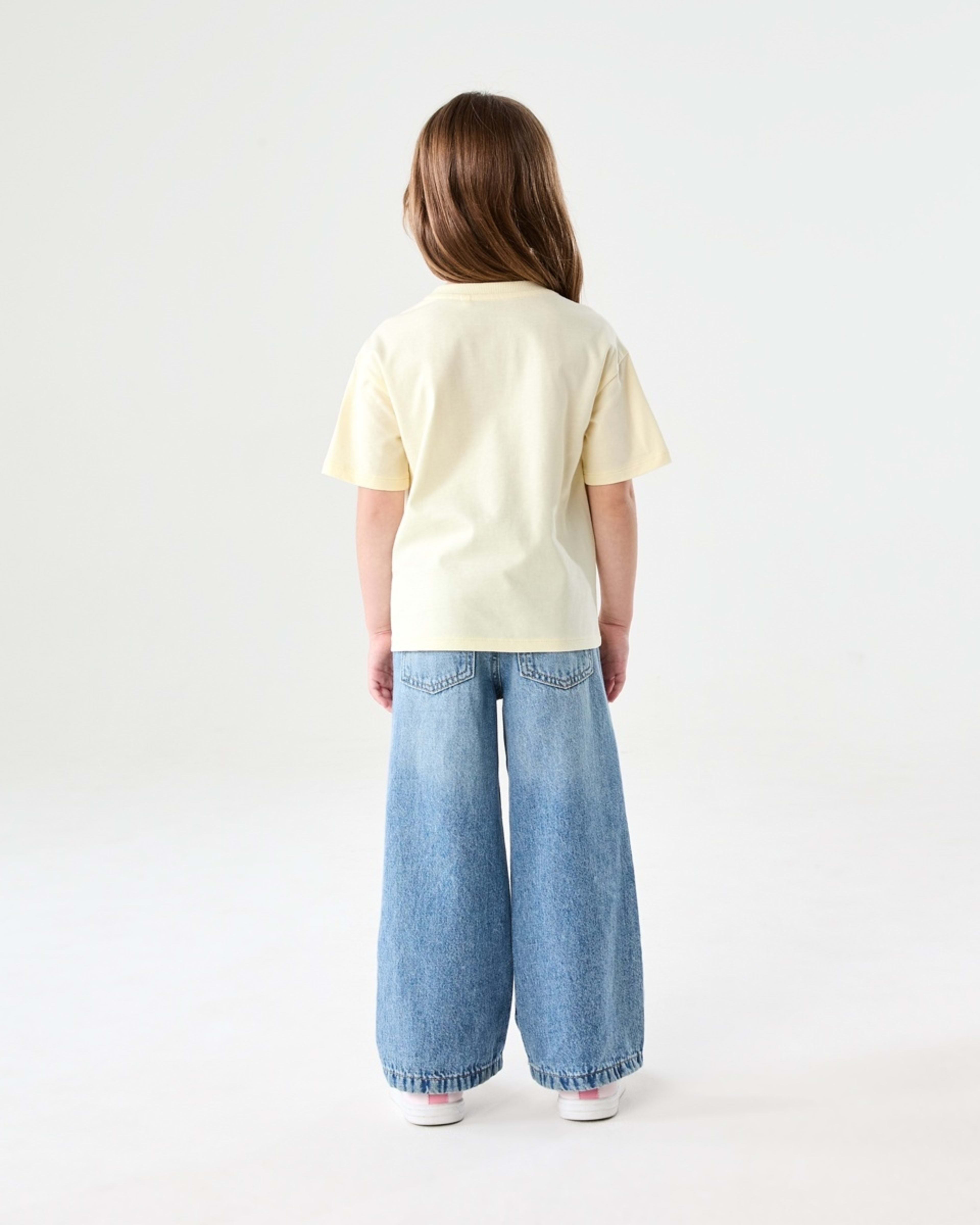 6 Short Sleeve Embellished T-shirt SOL SEQUIN PEAR SORBET, 6 of 6