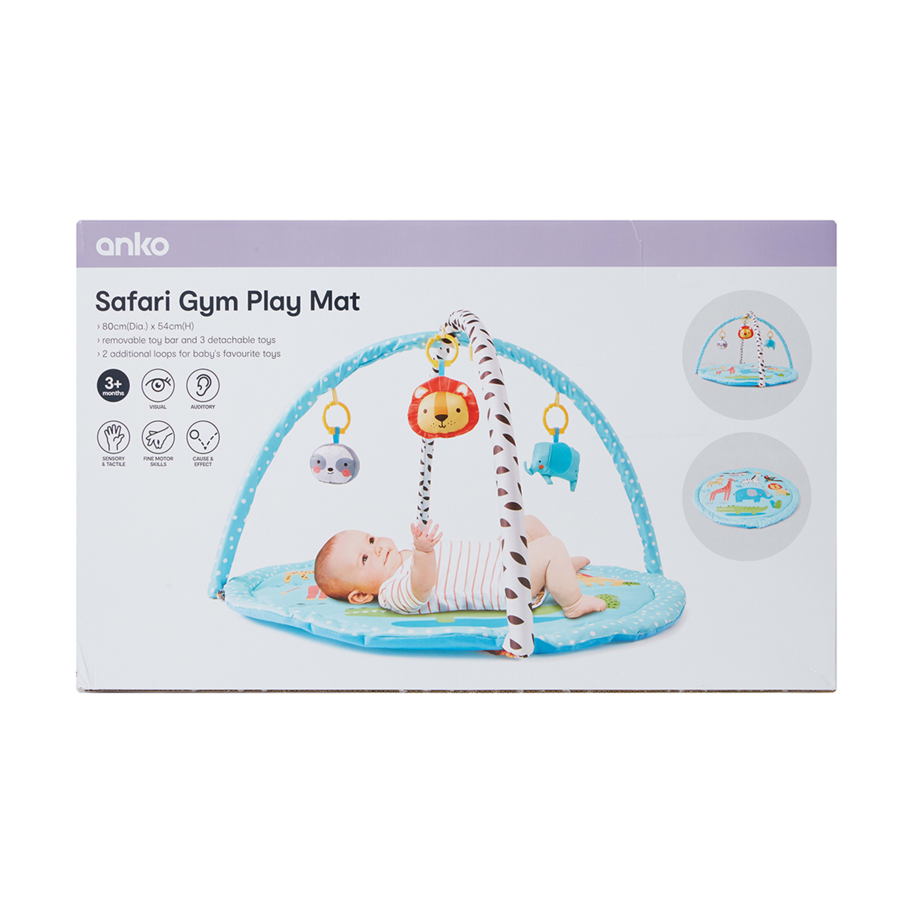 Safari Gym Play Mat Kmart