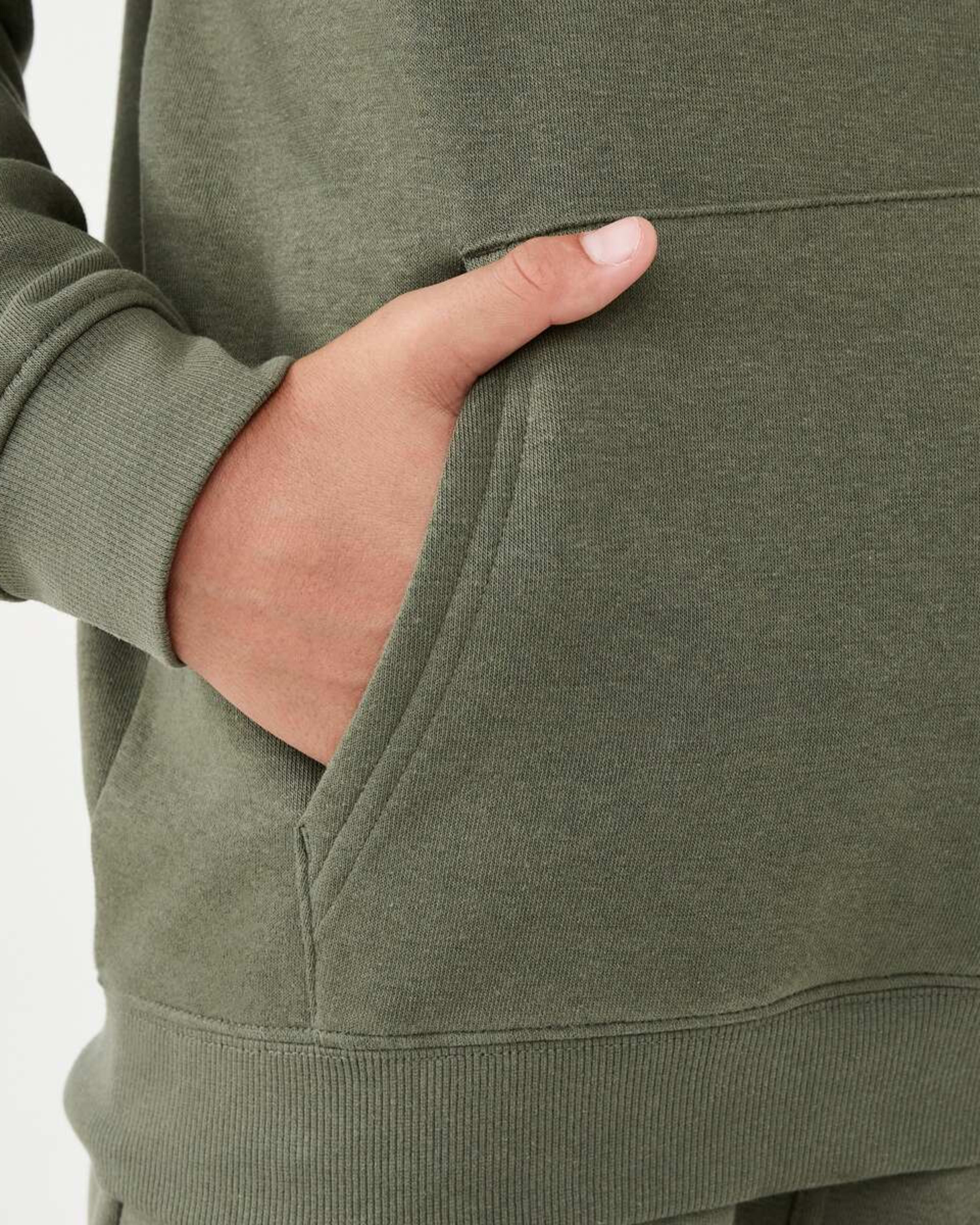 5 Oversized Hoodie With Pocket Grn 4 Leaf, 5 of 10
