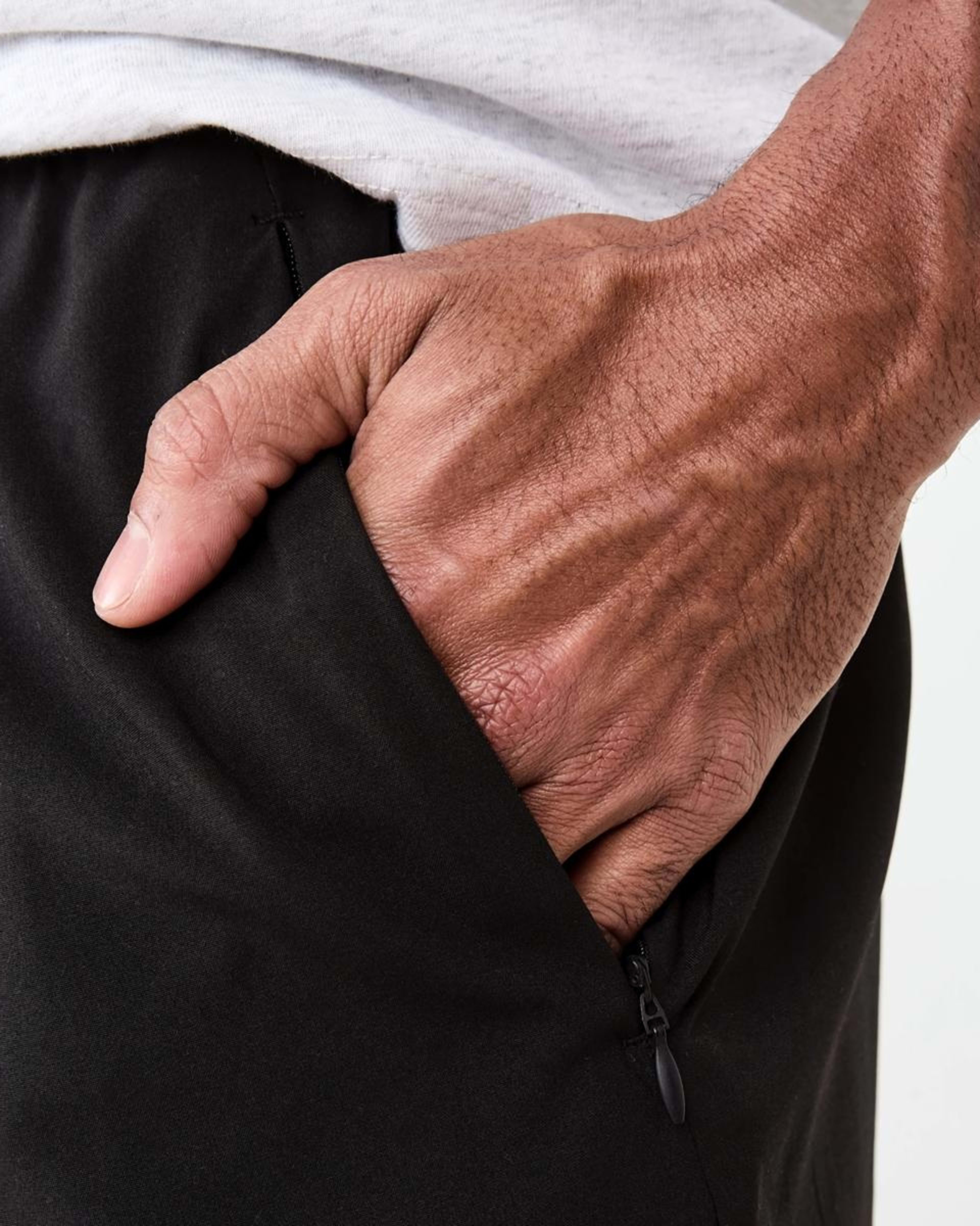 5 Active Mens Gym Shorts BLACK, 5 of 7