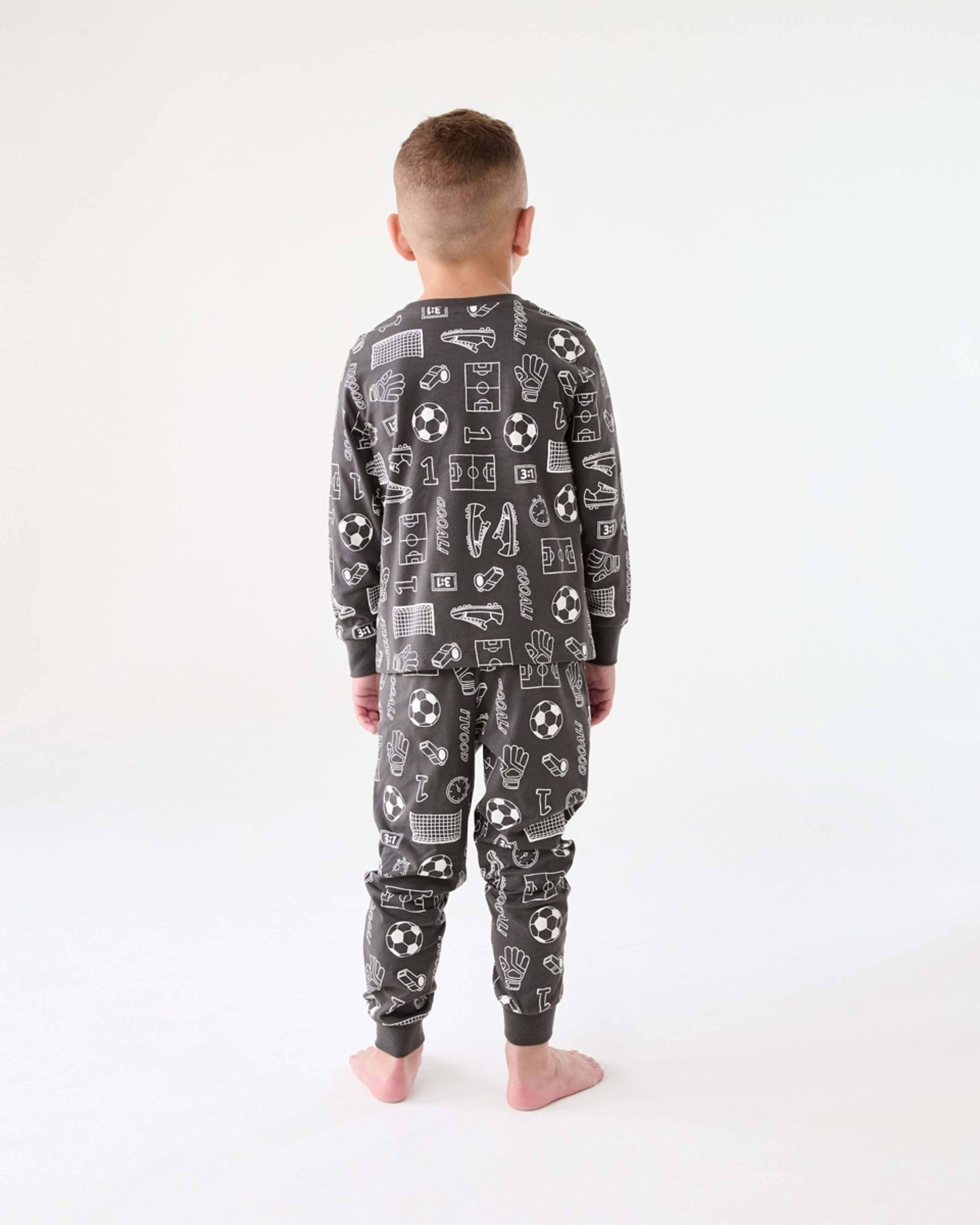 6 Jersey Pyjama Set Gry Soccer, 6 of 8