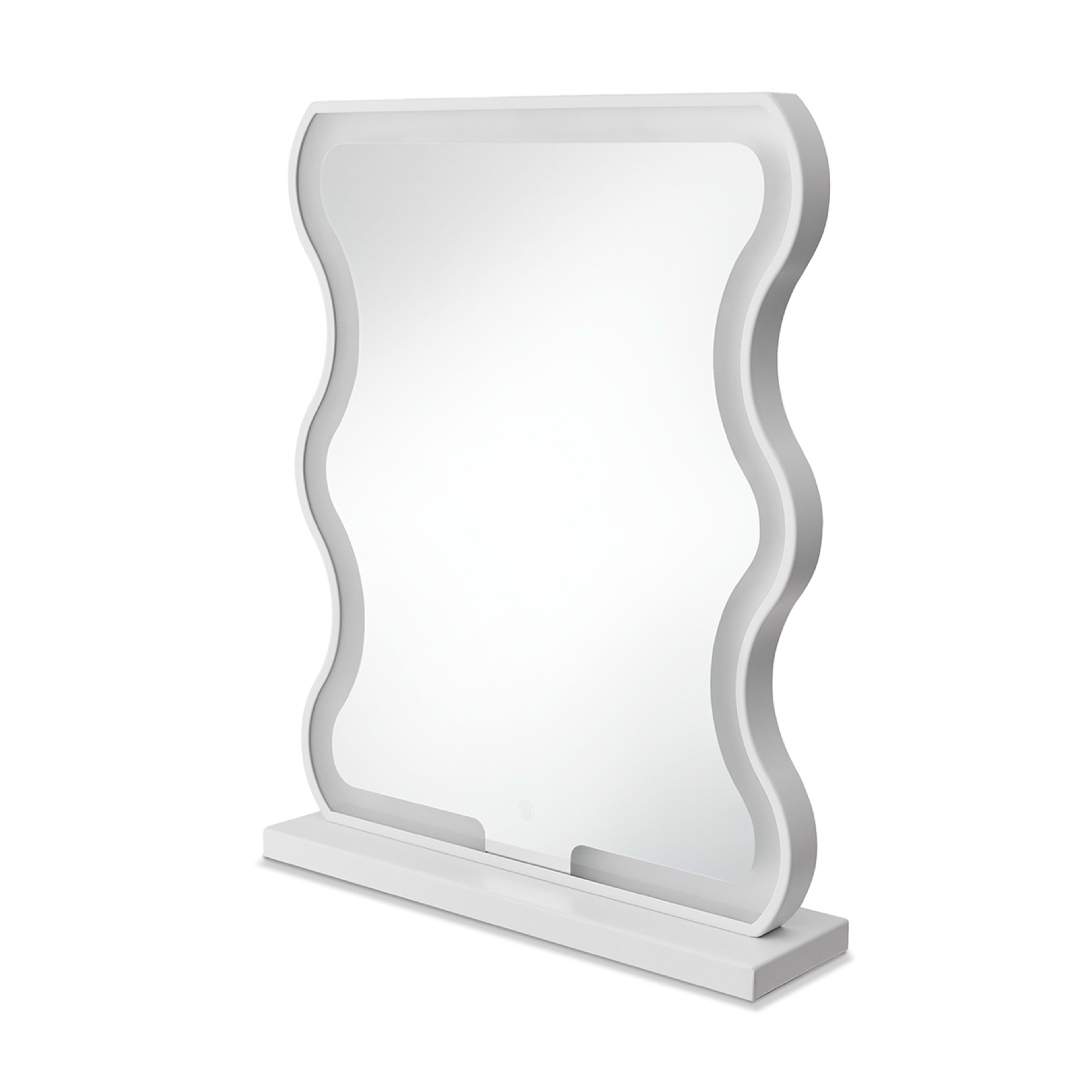 6 Wavy LED Mirror, 6 of 10
