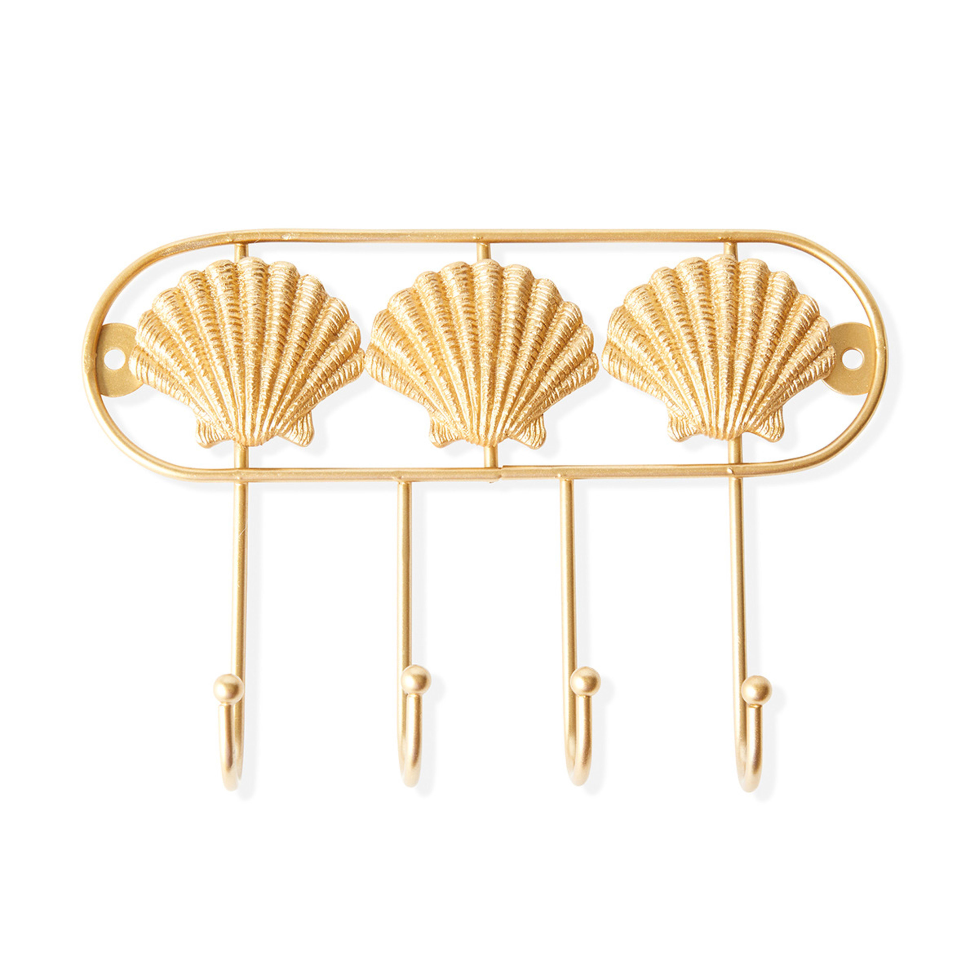 Shell Key Hook Gold Look Kmart NZ
