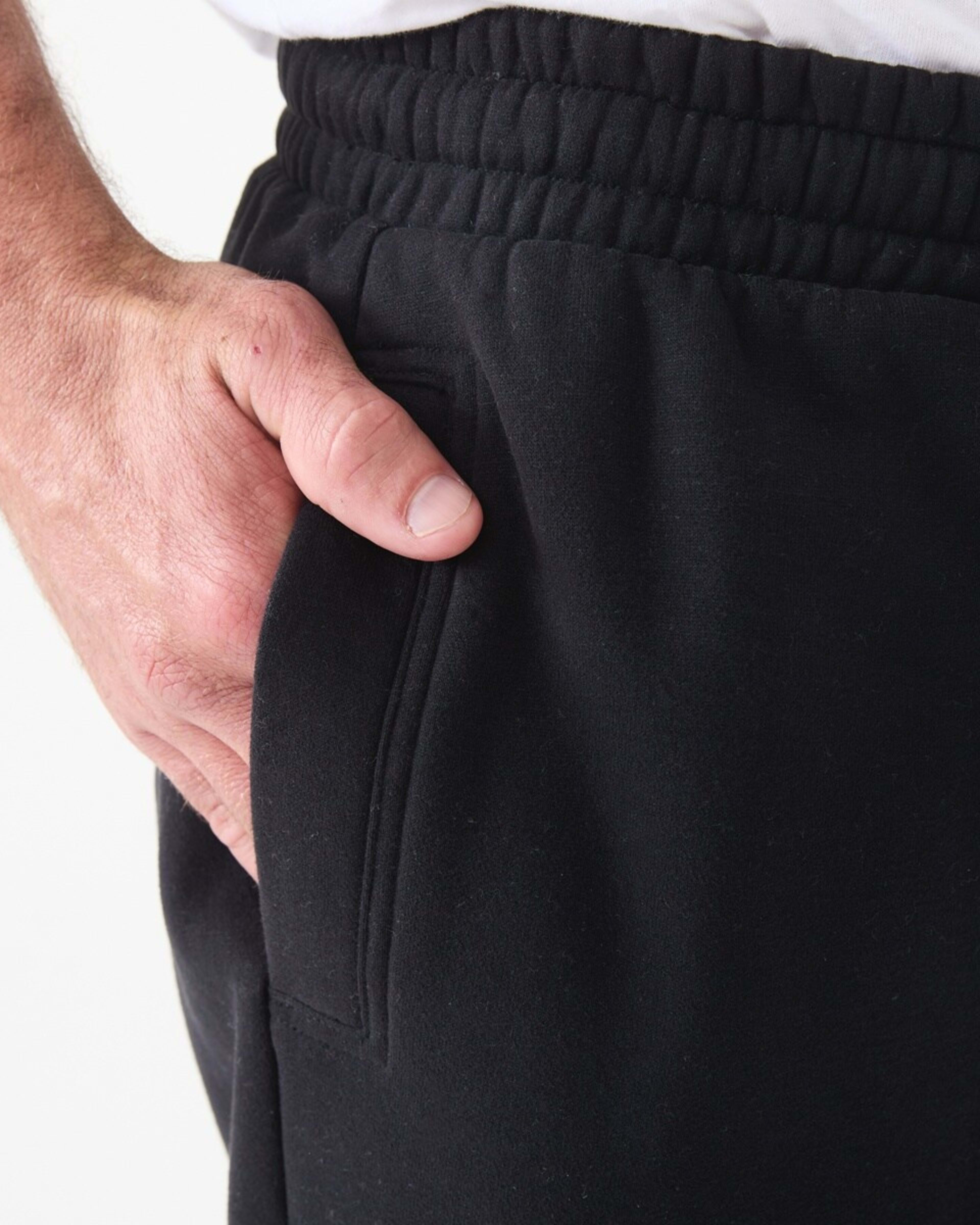 5 Straight Leg Trackpants Black, 5 of 6