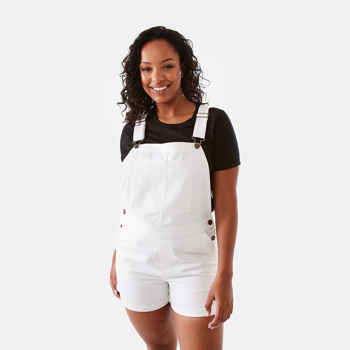 White best sale overalls kmart