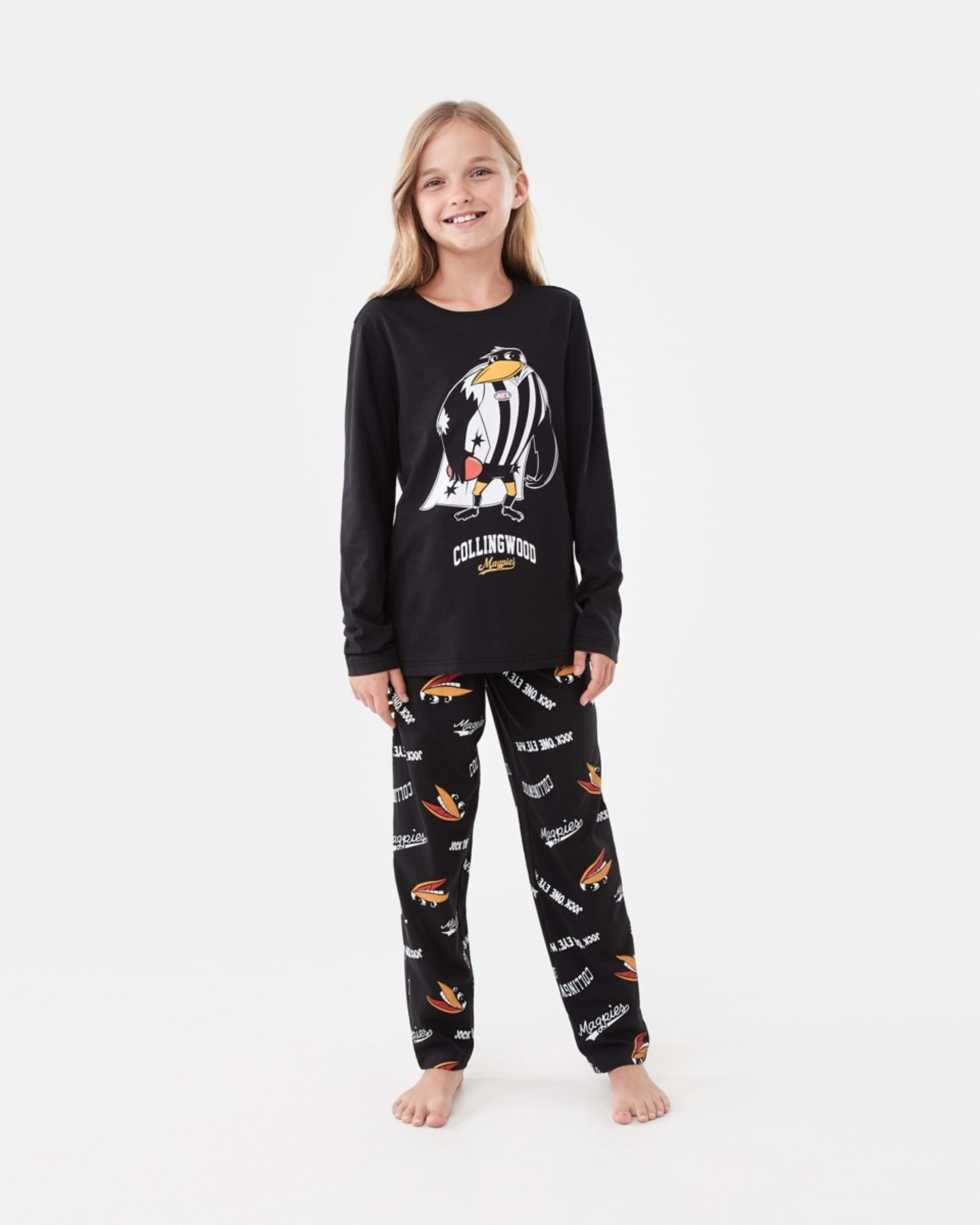 1 Official AFL Kids Pyjama Set Collwood, 1 of 9