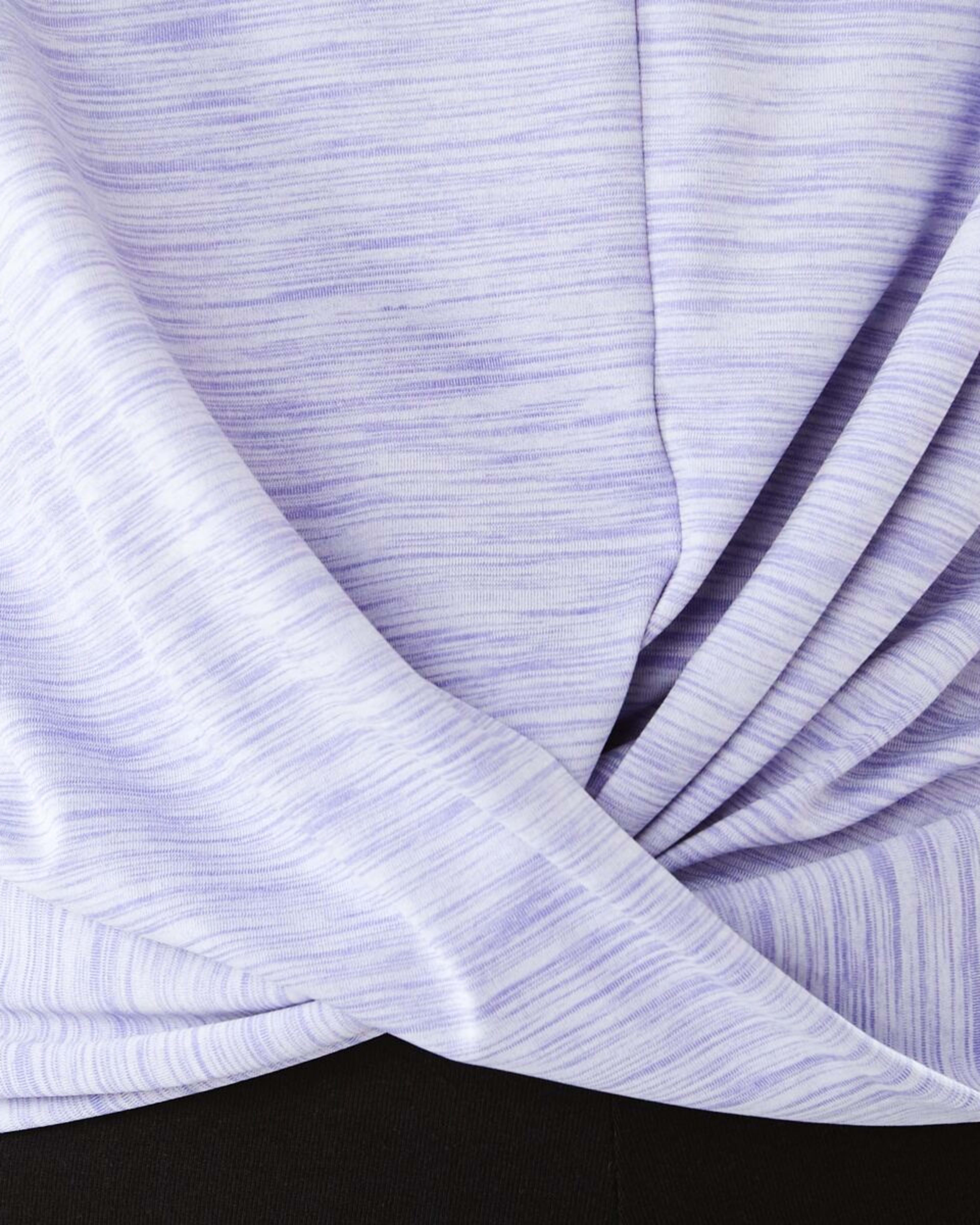 5 Active Kids Twist Front T-shirt Purp Marle, 5 of 9