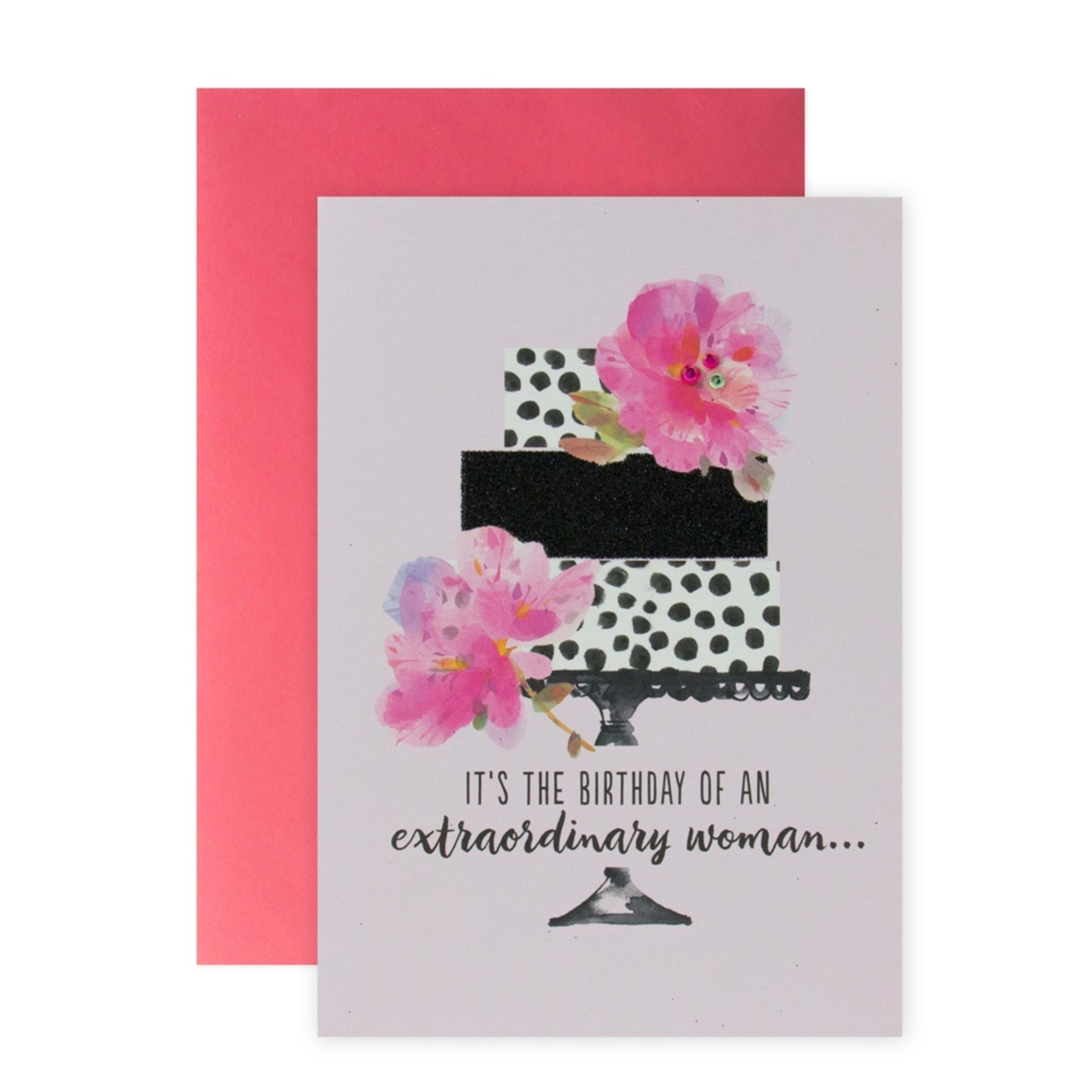 1 Connections from Hallmark Birthday Card For Friend - Extraordinary Woman