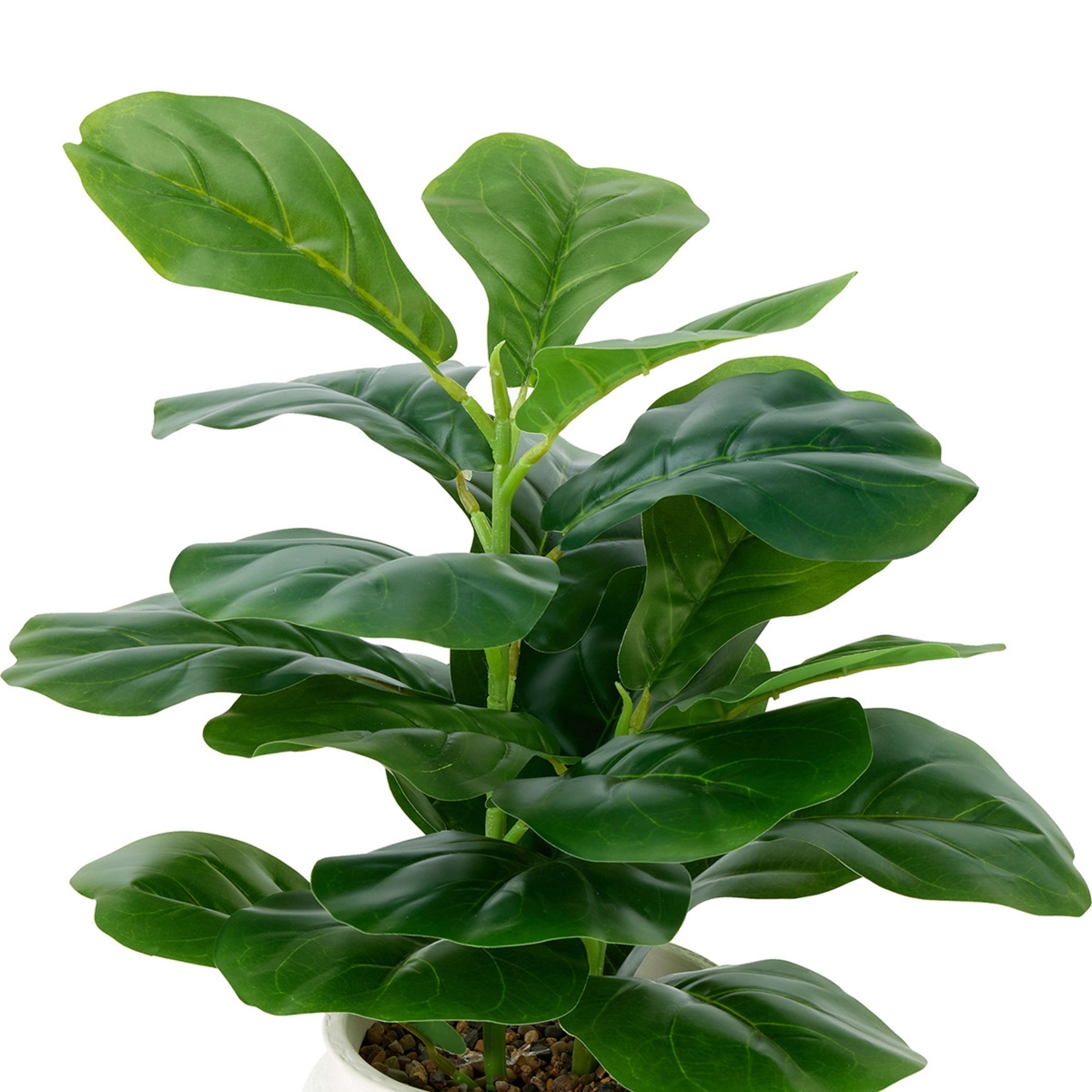 Artificial Fiddle Fig Plant in Pot Kmart