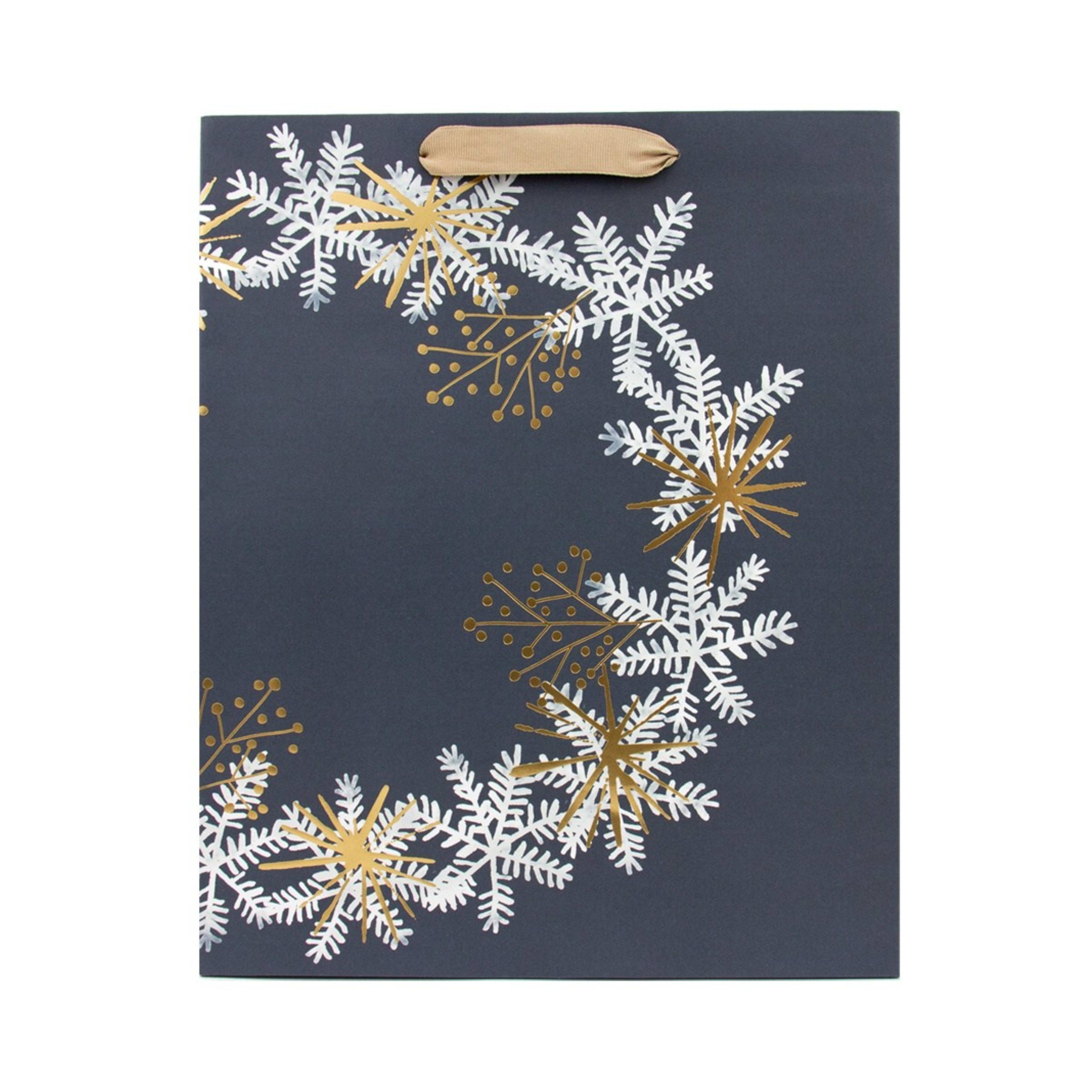 Hallmark Large Gift Bag Snowflake Wreath Kmart