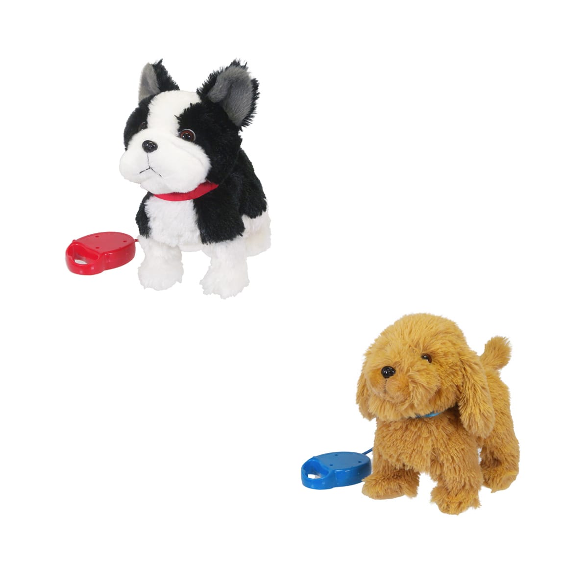 black dog plush toy