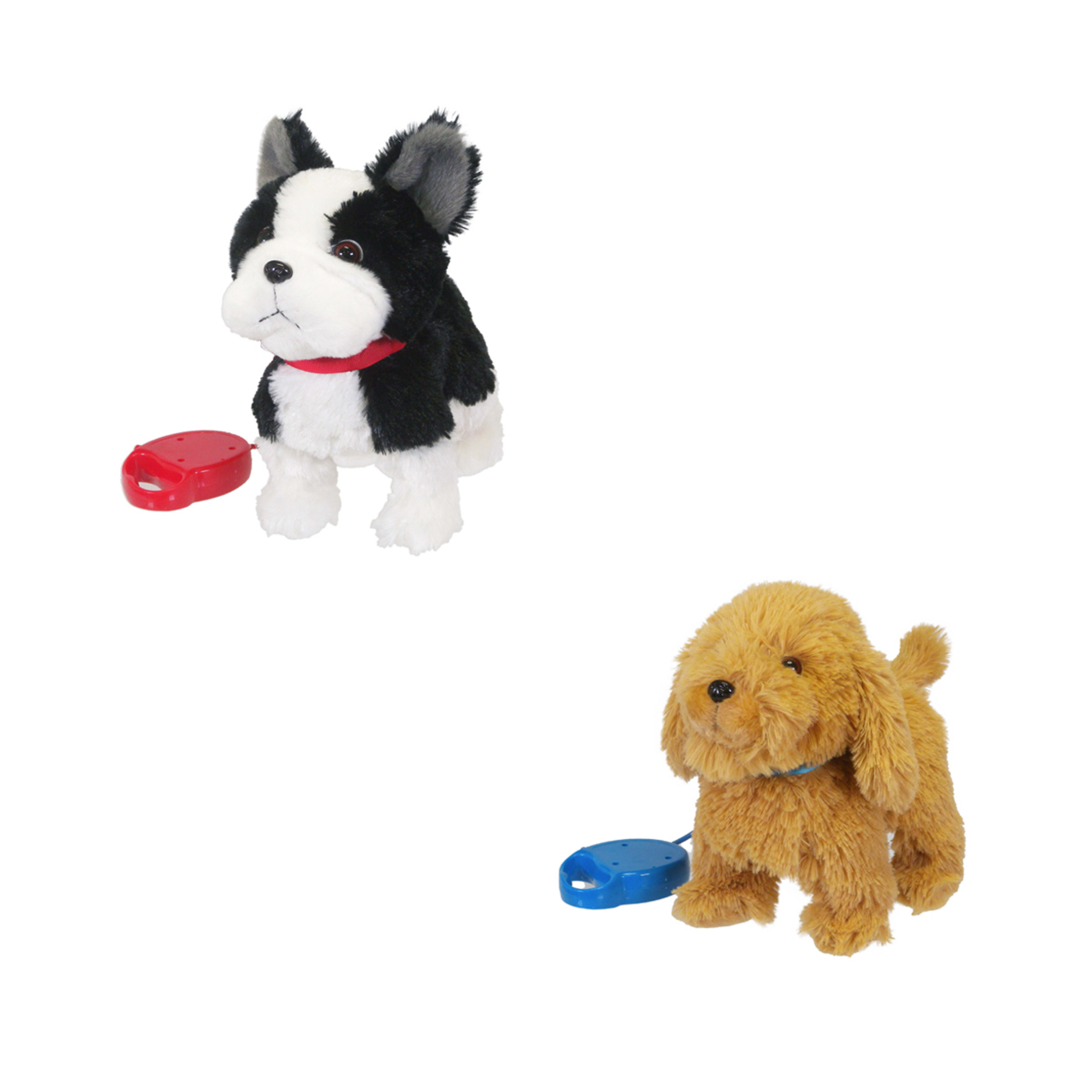 Walking Dog on Lead Assorted Kmart