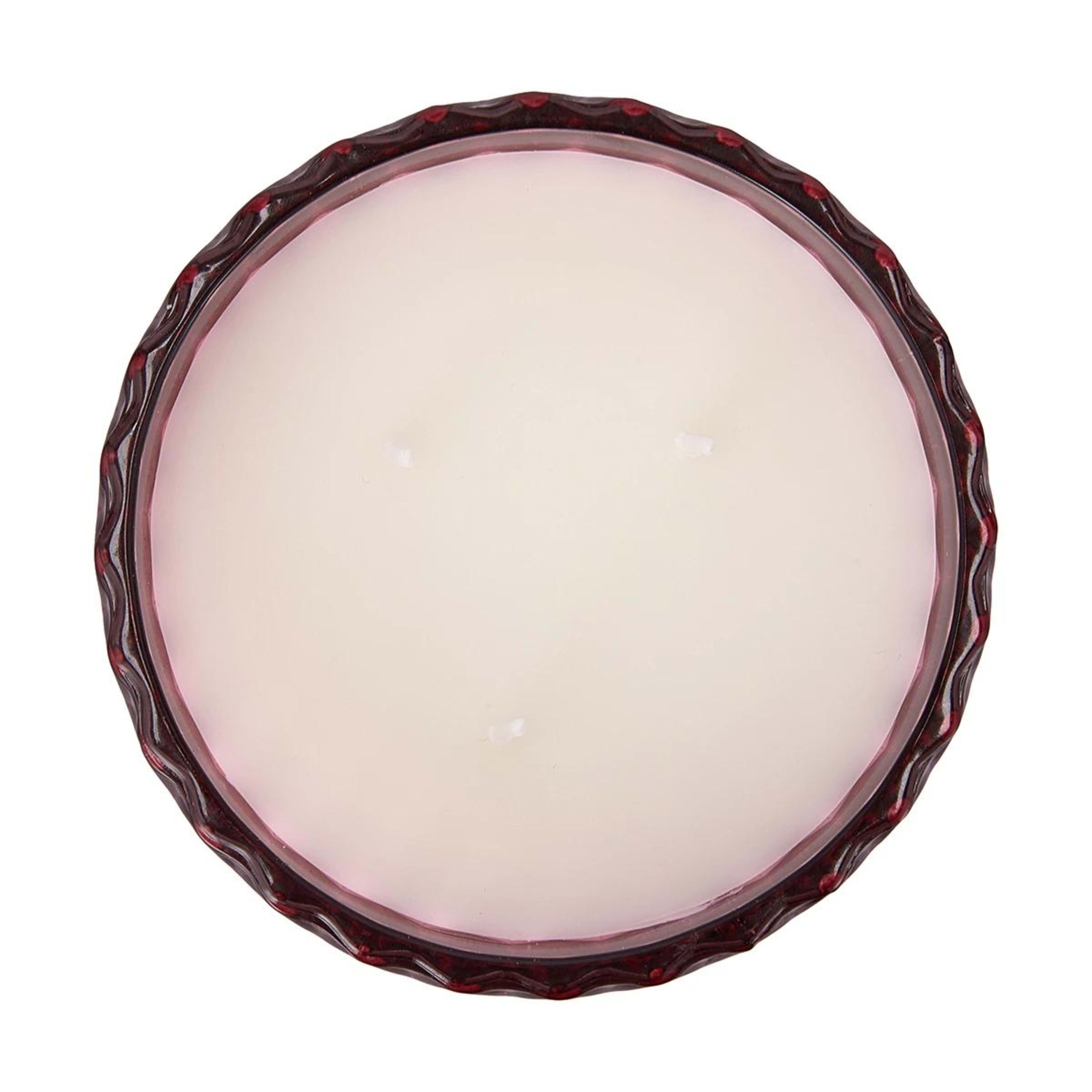 3 Dark Orchid and Rose Shiraz Geo Fragrant Candle, 3 of 4
