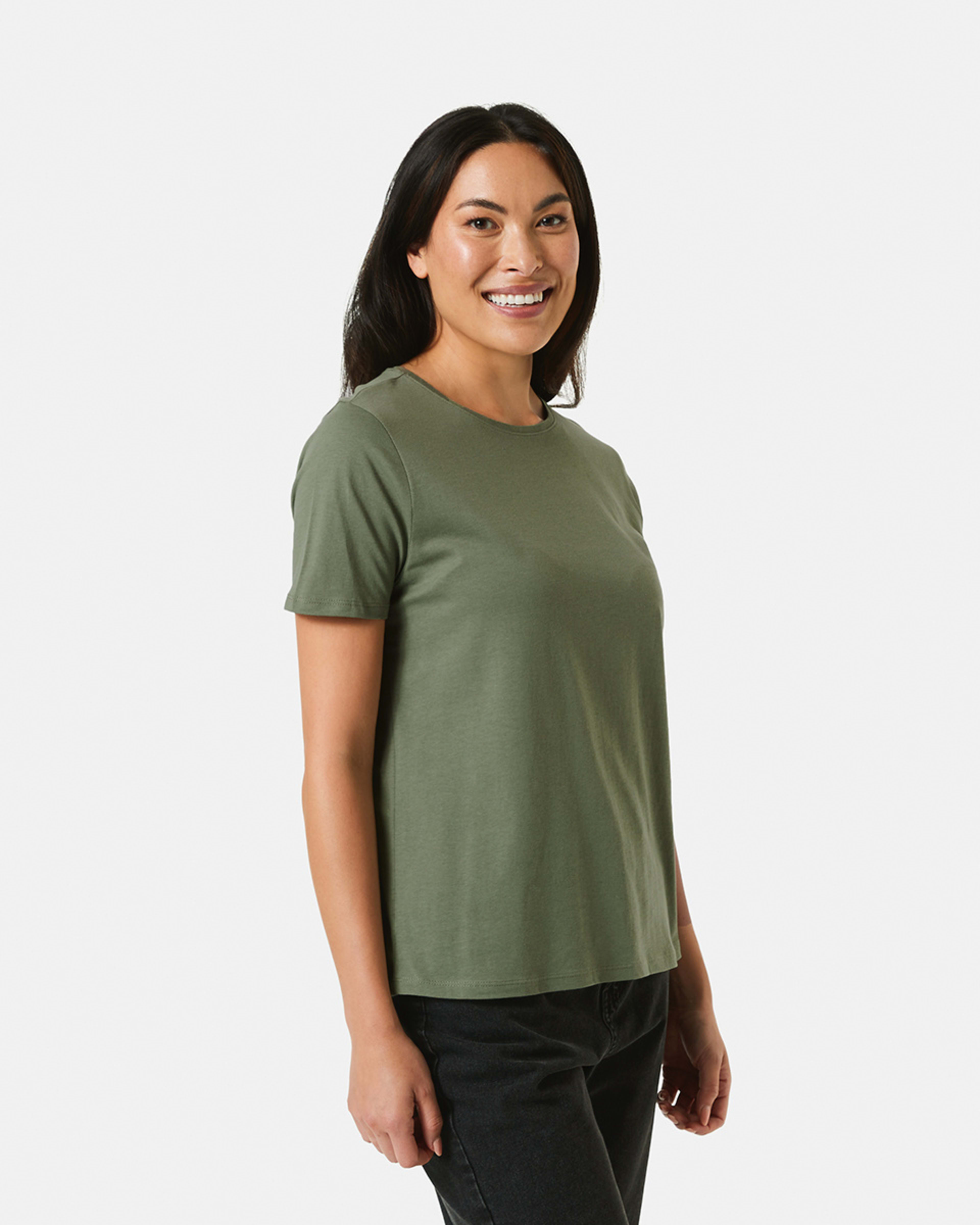 2 Basic T-shirt PALE KHAKI, 2 of 5
