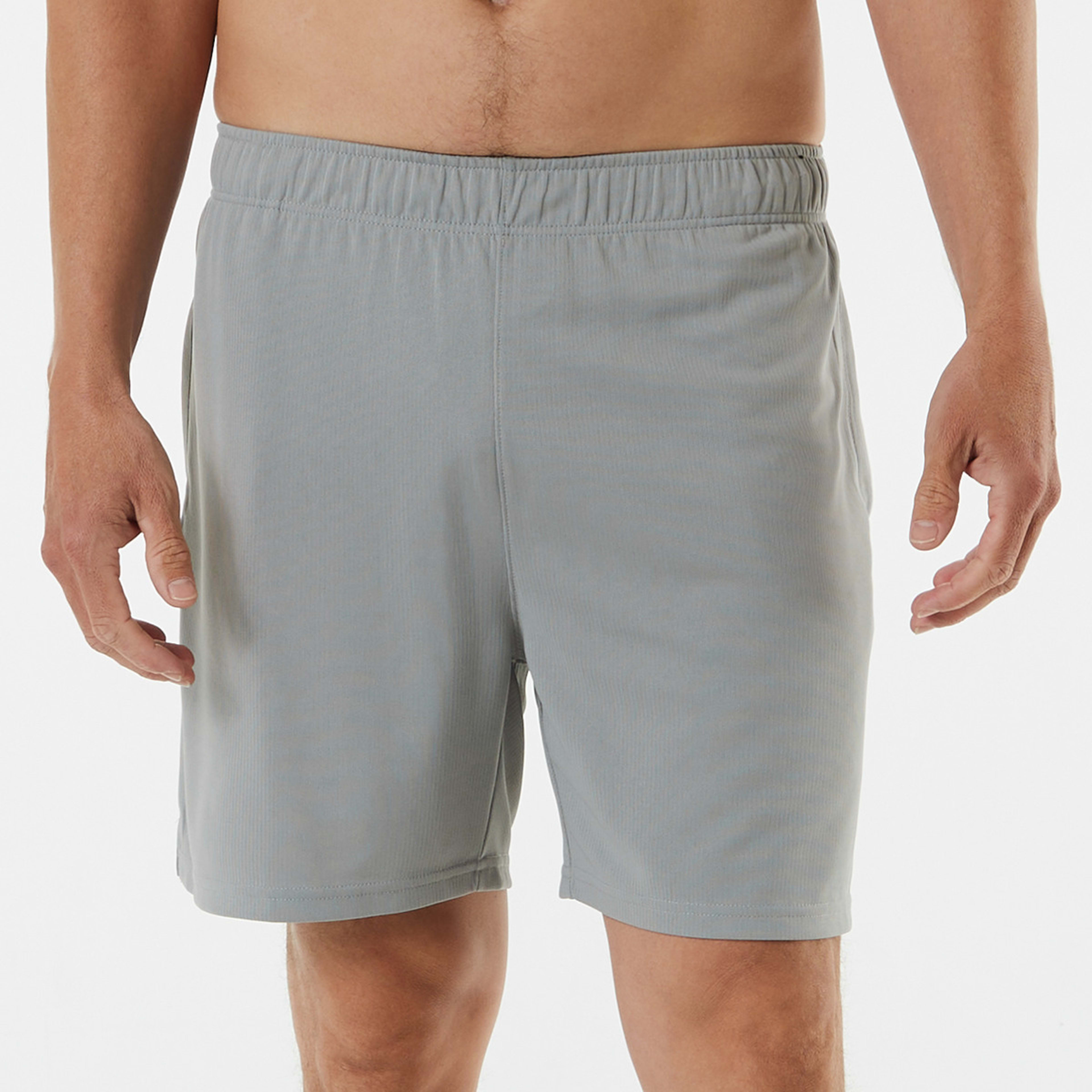 1 Active Mens Comfort Sports Shorts Alloy, 1 of 6