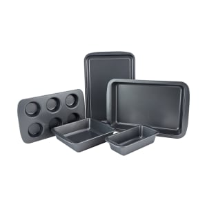 5 Piece Bakeware Set - Grey - Kmart