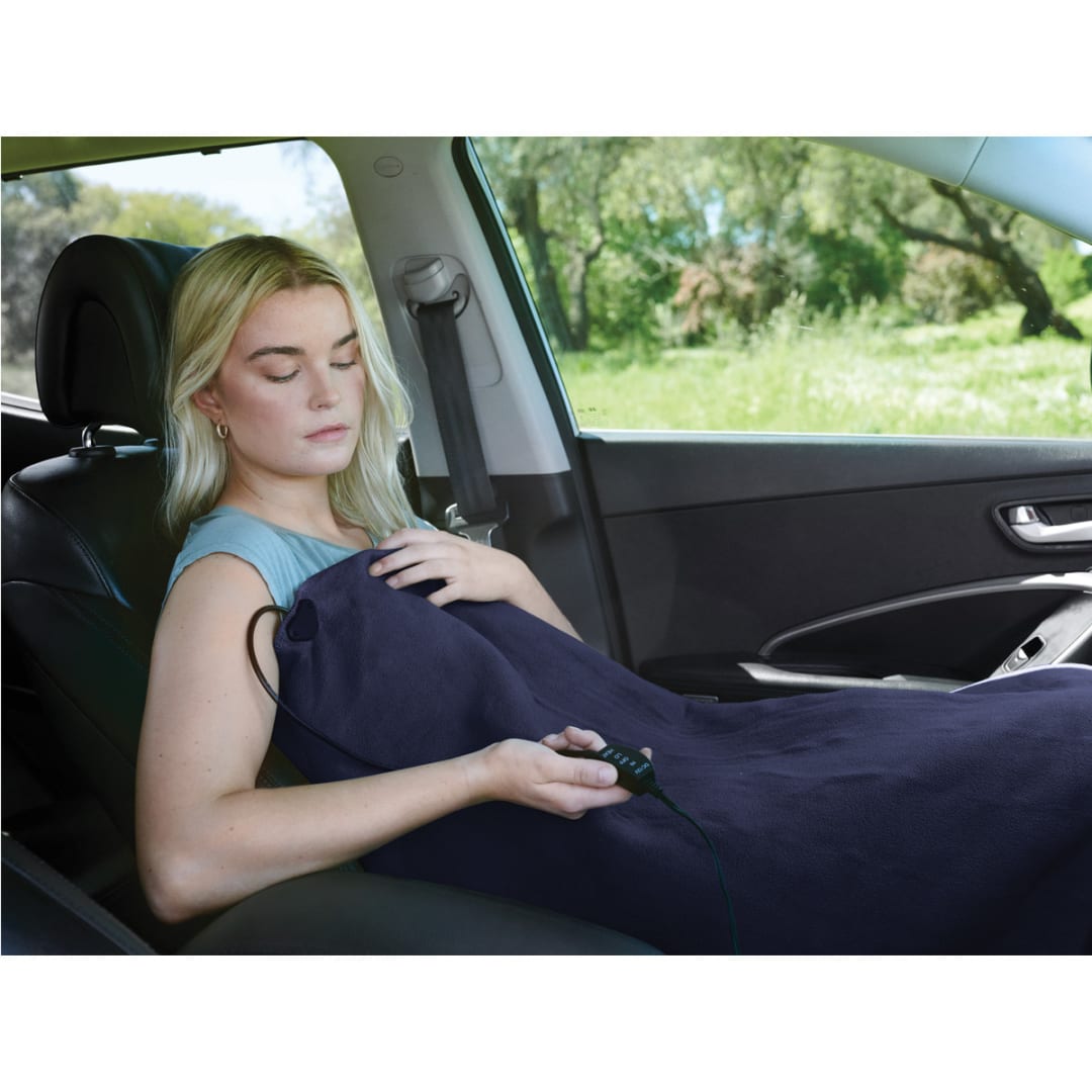 12V Heated Portable Travel Blanket Kmart