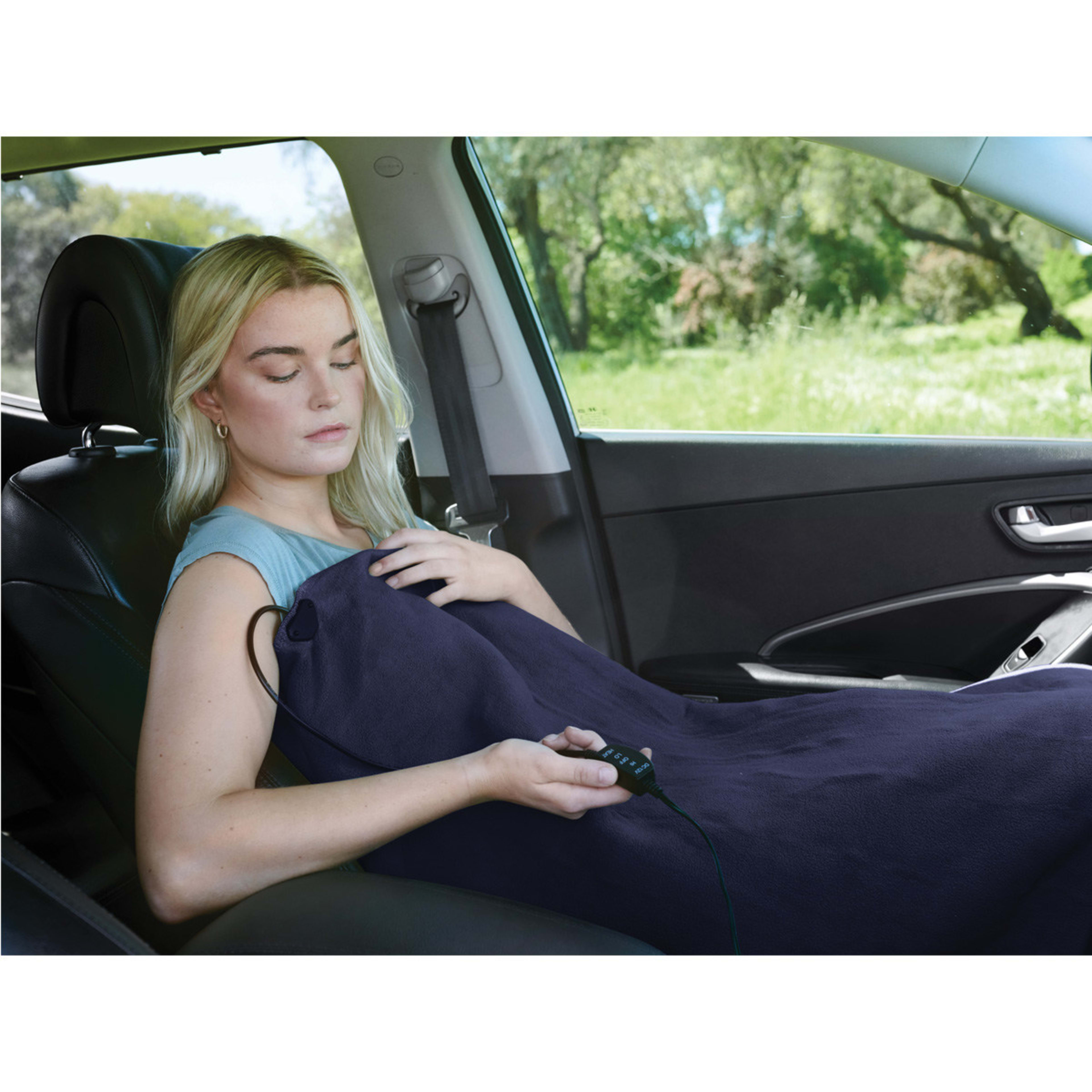 12V Heated Portable Travel Blanket Kmart