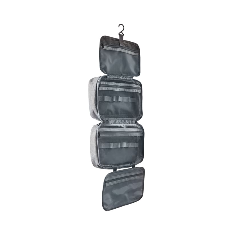 Multi Pocket Hanging Organiser Grey Kmart