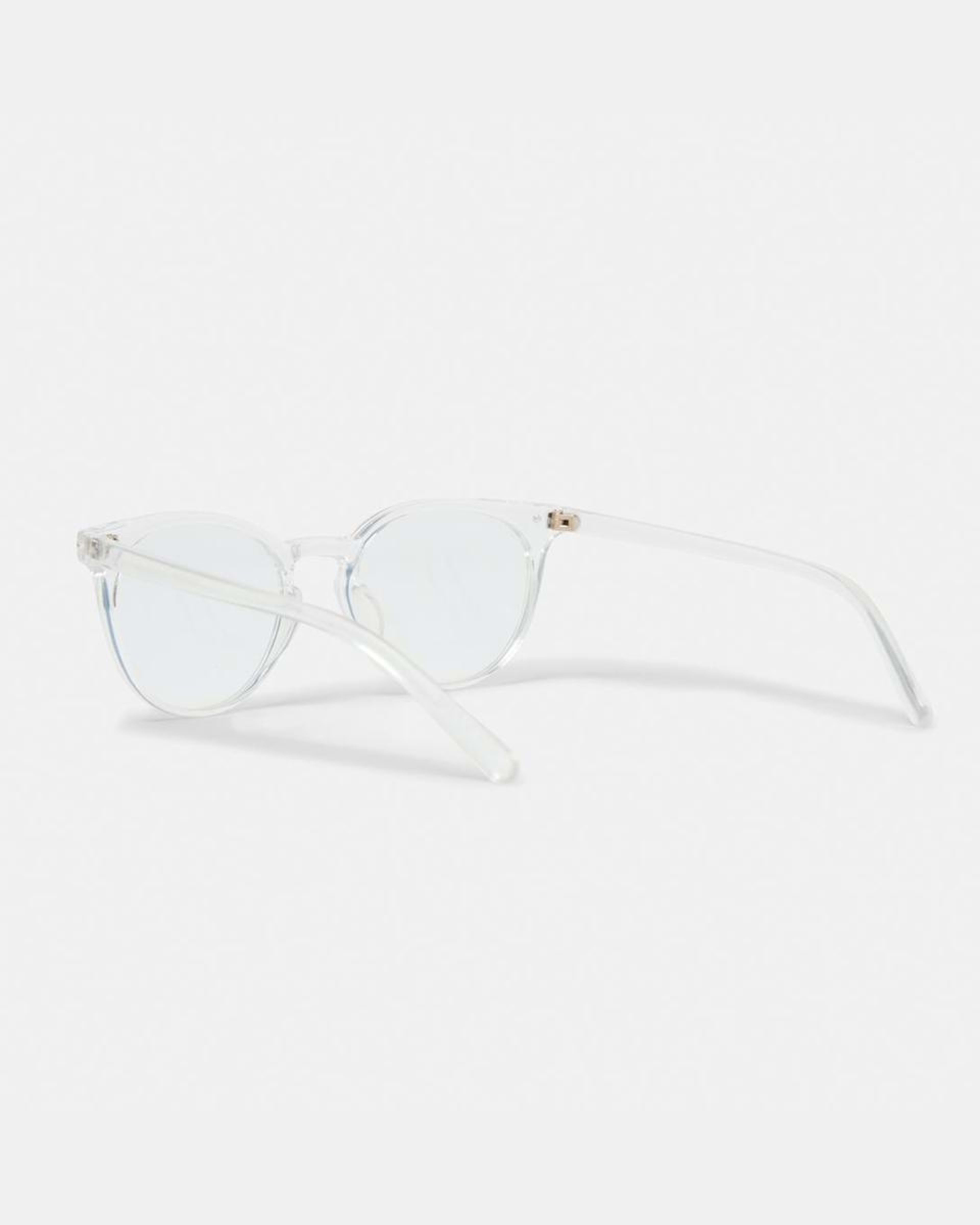 3 Round Blue Light Glasses Clear, 3 of 6