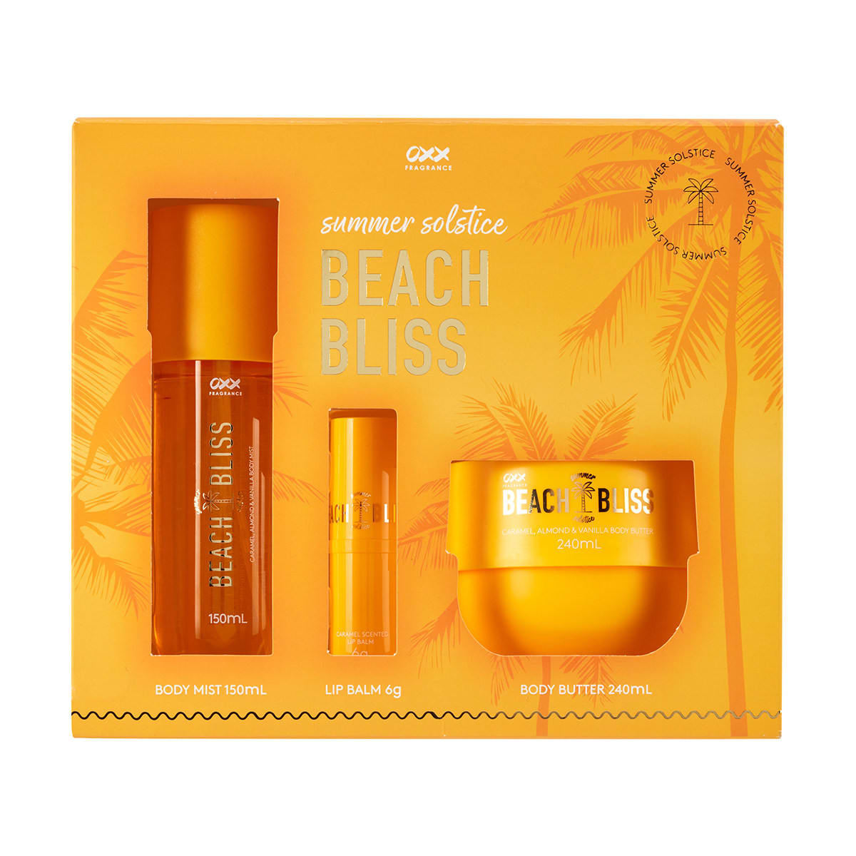 Oxx Fragrance Beach Bliss Summer Solstice Gift Set - Kmart Nz