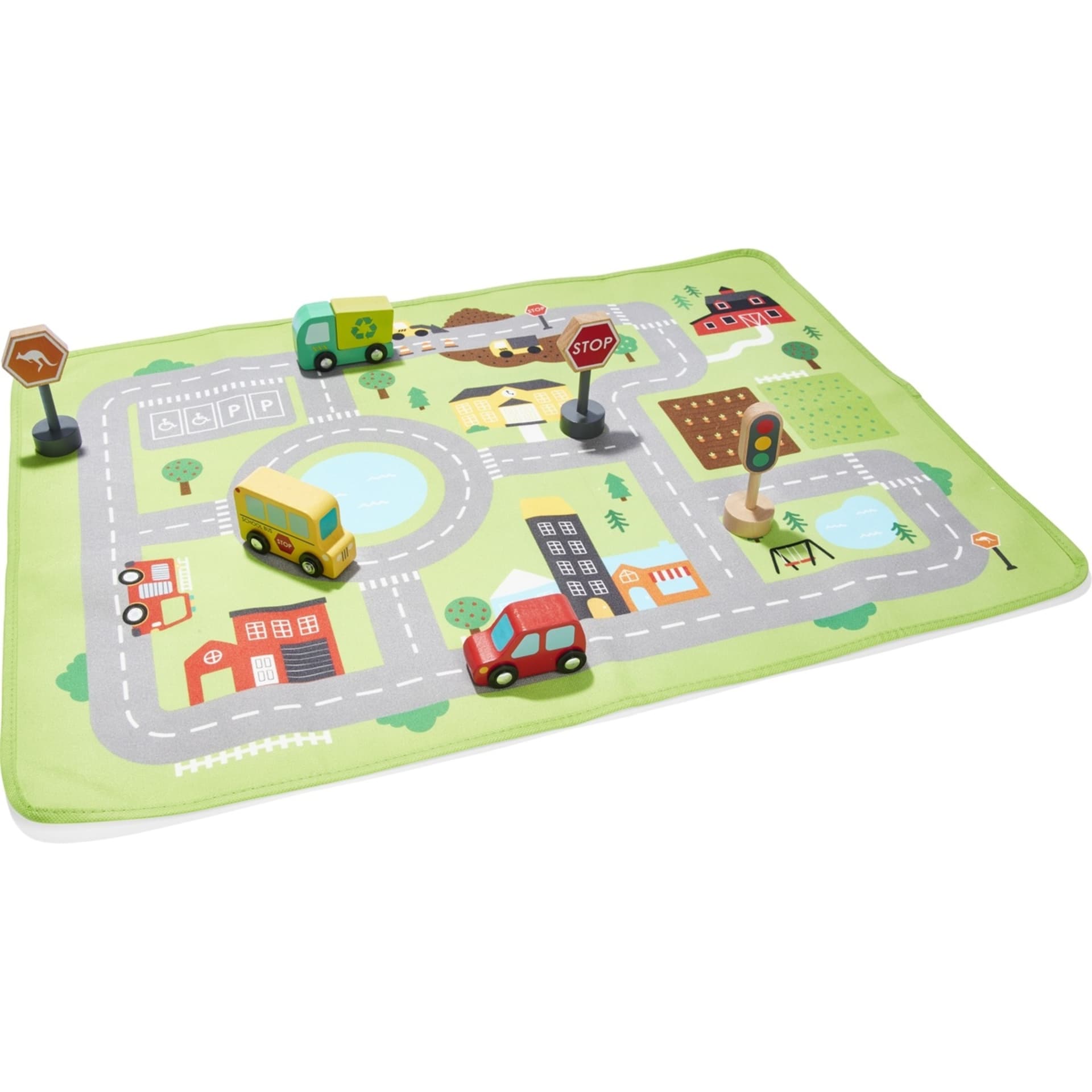 Fabric Mat Town Playset - Kmart