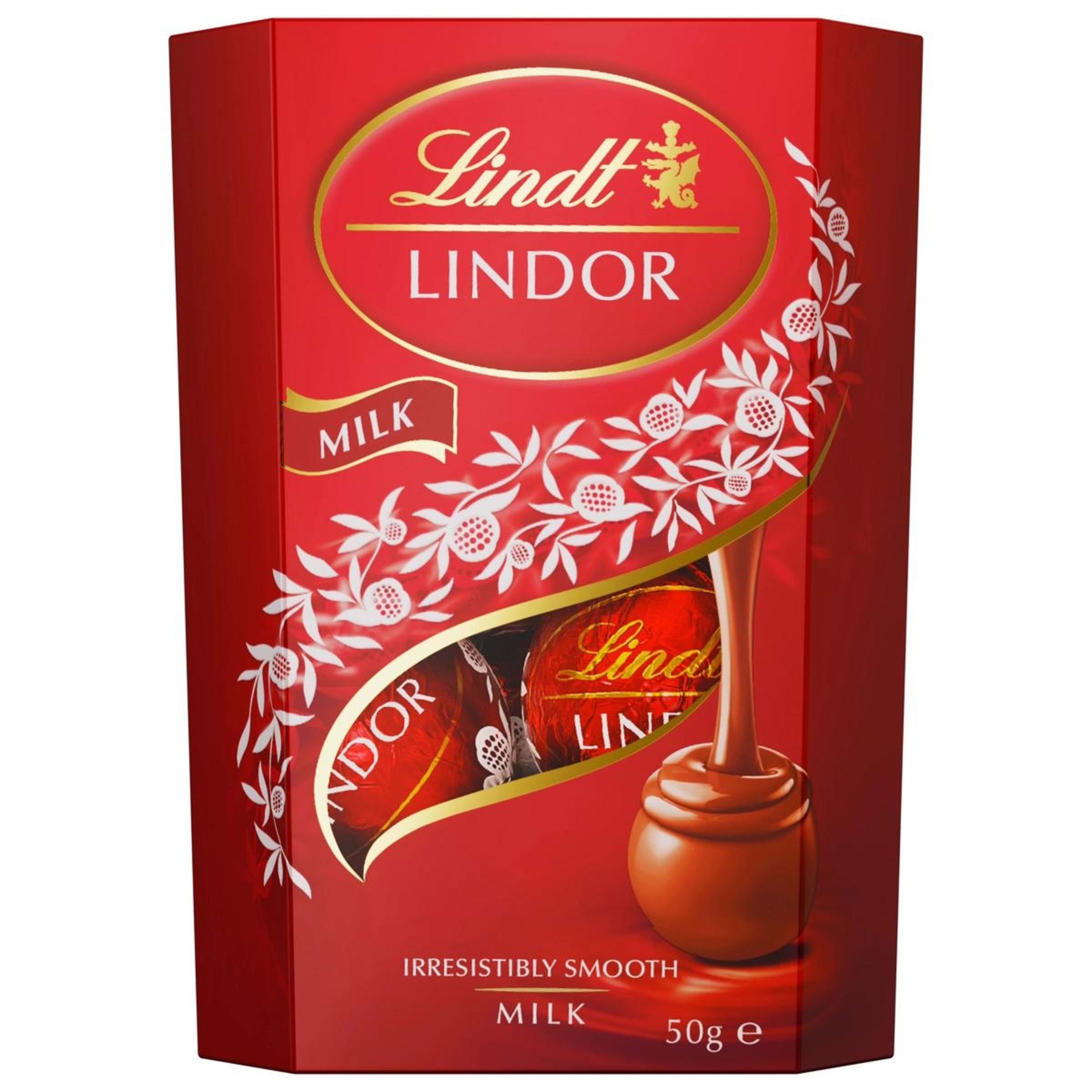 2 Lindt LINDOR Milk Chocolate Cornet 50g, 2 of 8