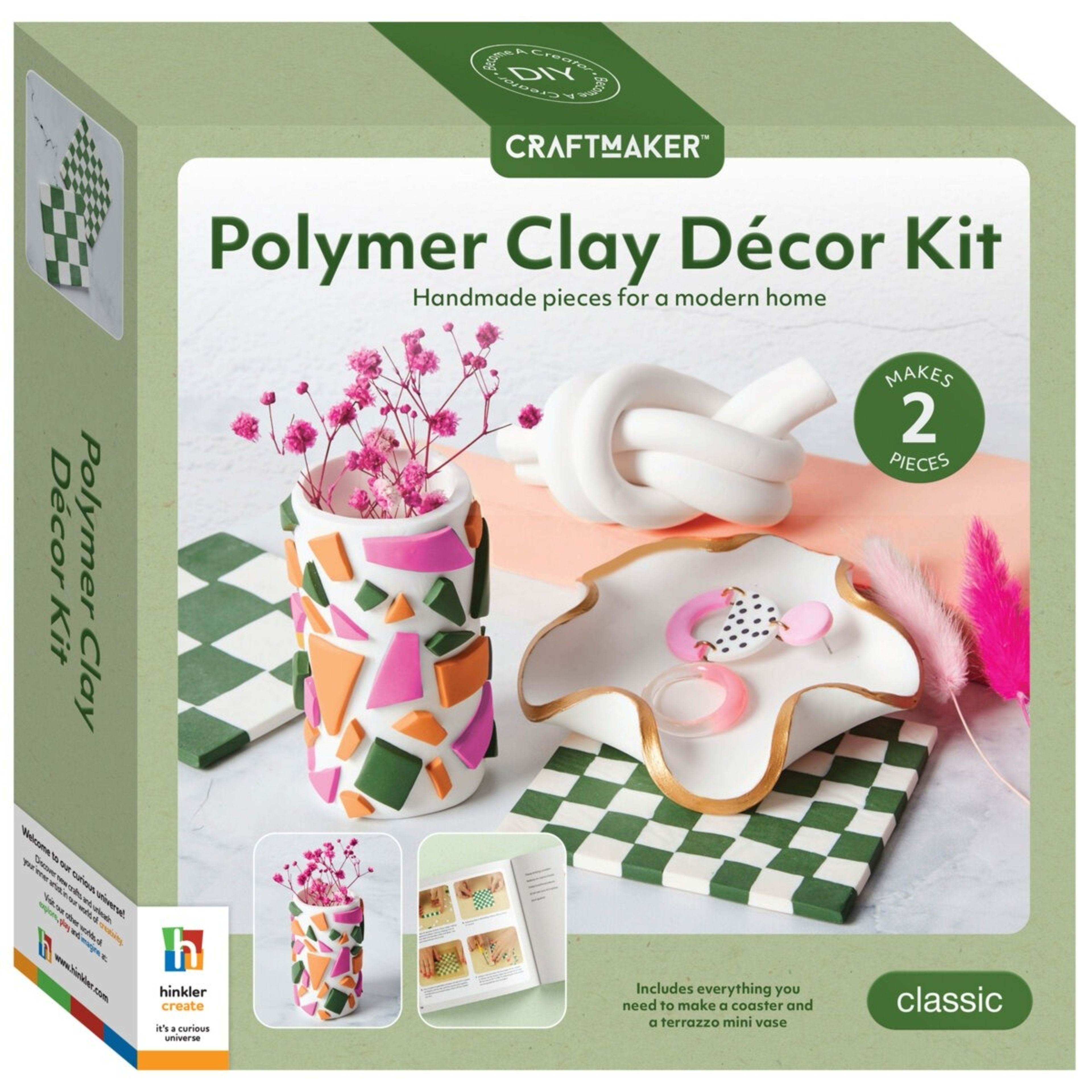 Craft Maker Polymer Clay Decor Kit Kmart