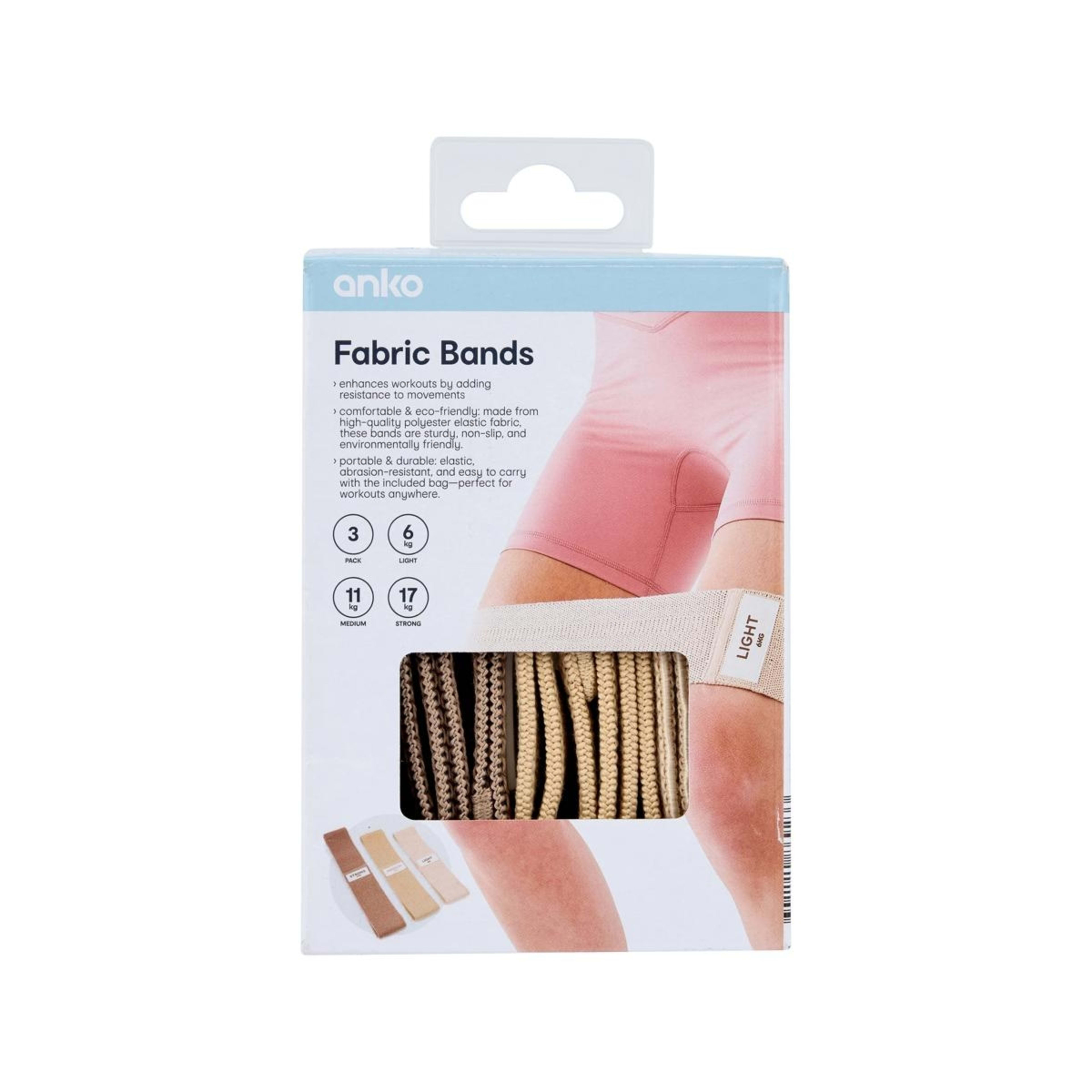 9 3 Pack Fabric Stretch Bands, 9 of 10