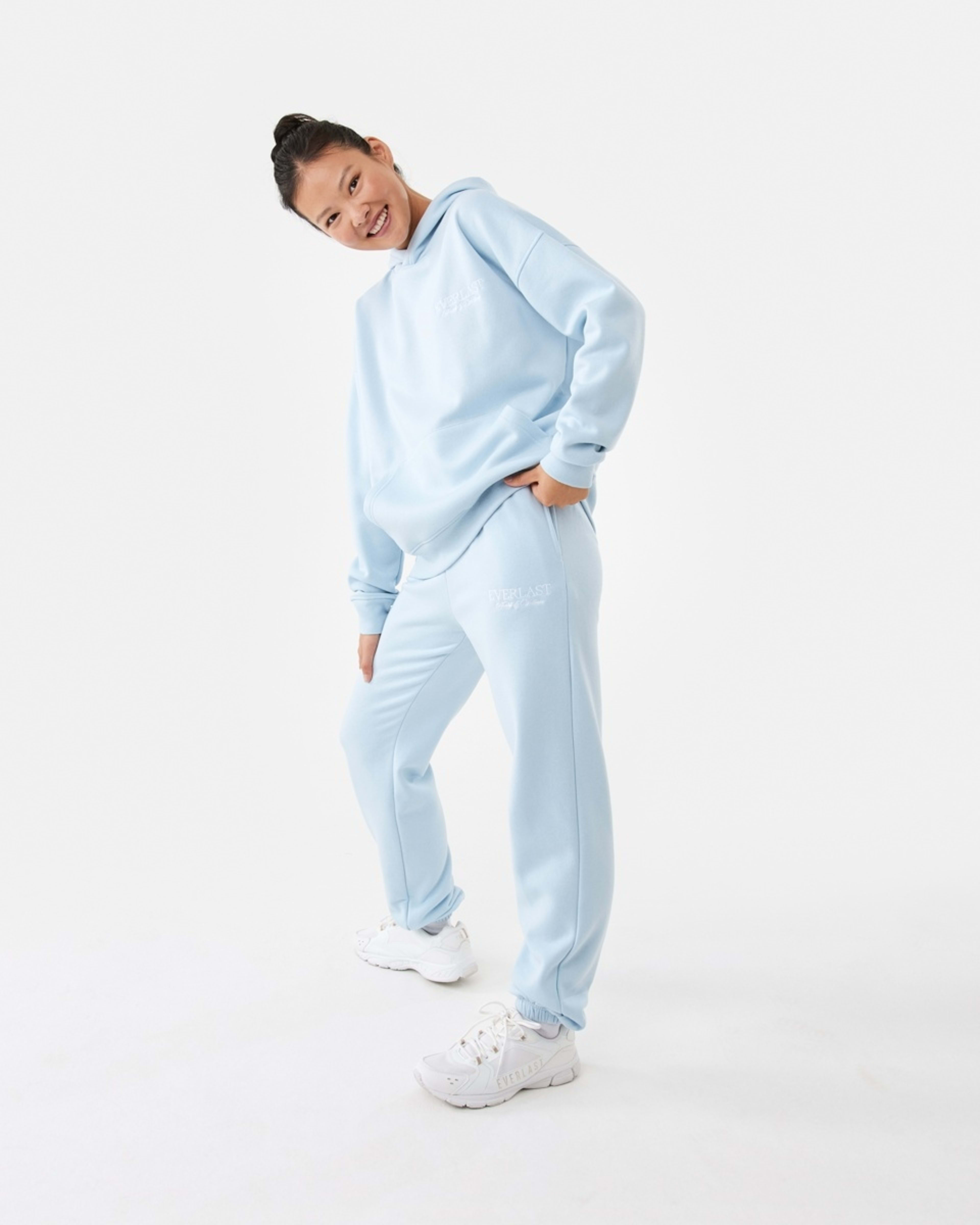 3 Everlast Womens Street Trackpants Retro Blue, 3 of 10