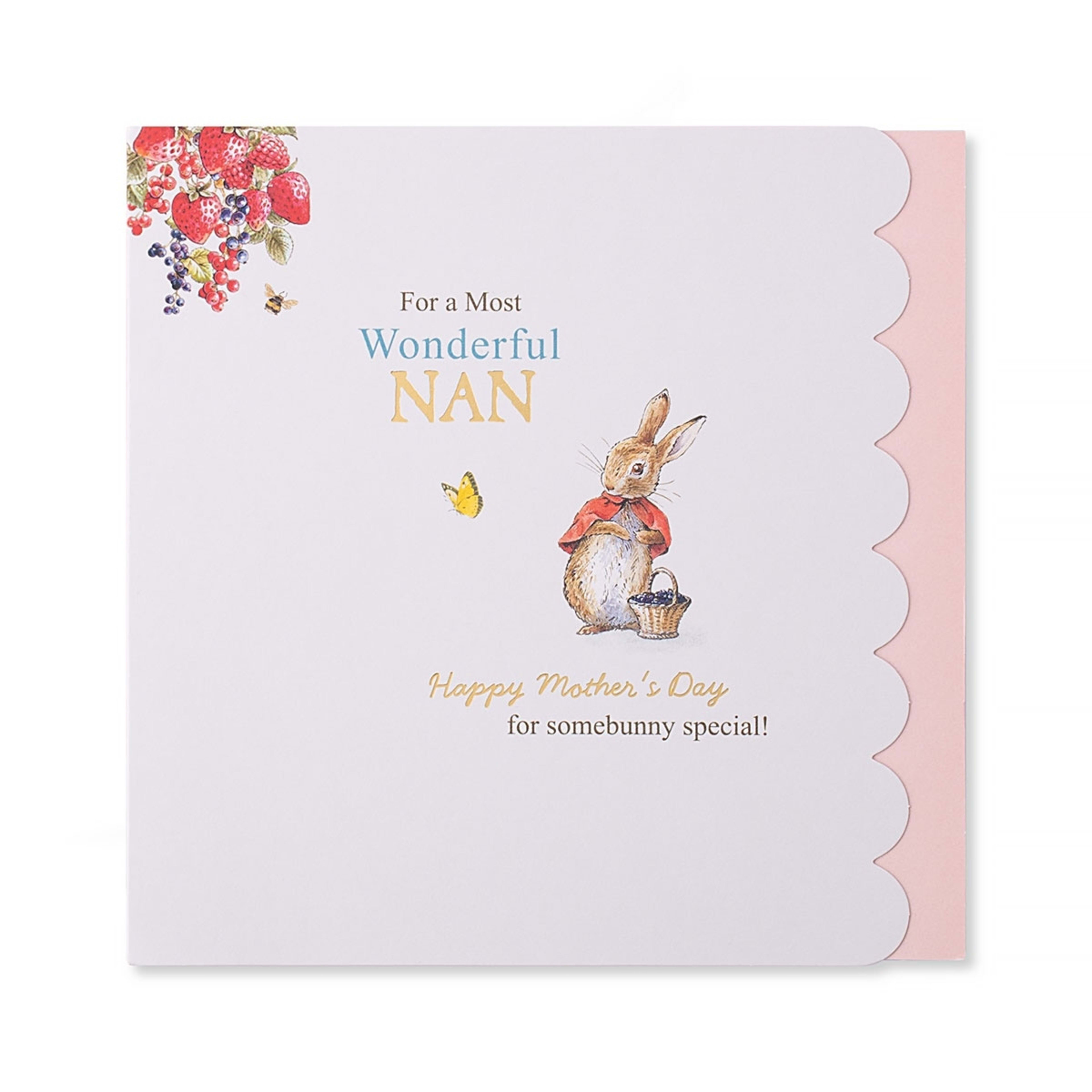3 Hallmark Peter Rabbit Mother's Day Card - For A Most Wonderful Nan, 3 of 3